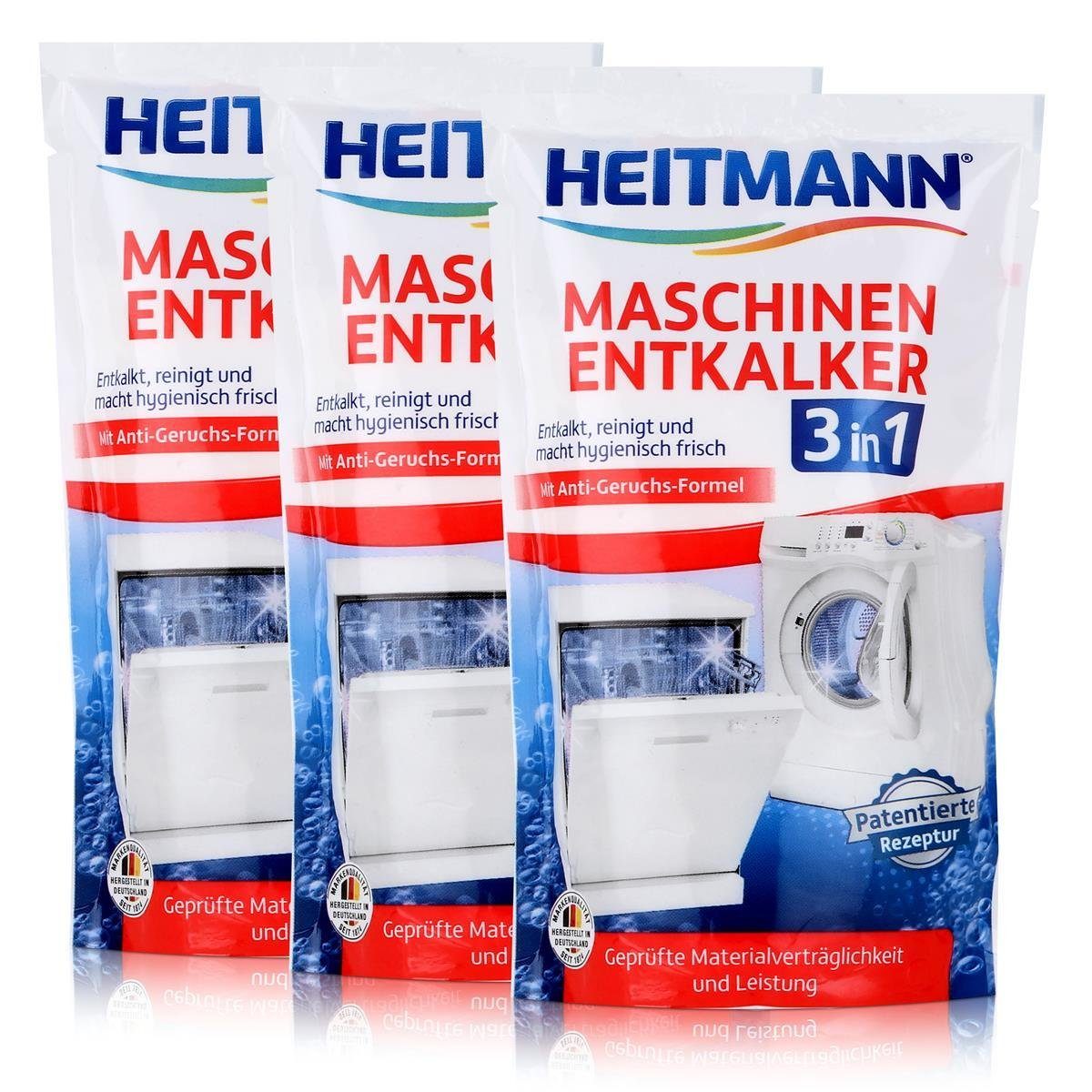 HEITMANN Heitmann Maschinen Entkalker 175g - Waschmaschinen und Geschirrspüler Spezialwaschmittel | Waschmittel