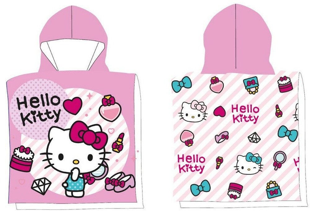 SANRIO Strandtuch Hello Kitty Fashion Strandtuch Poncho