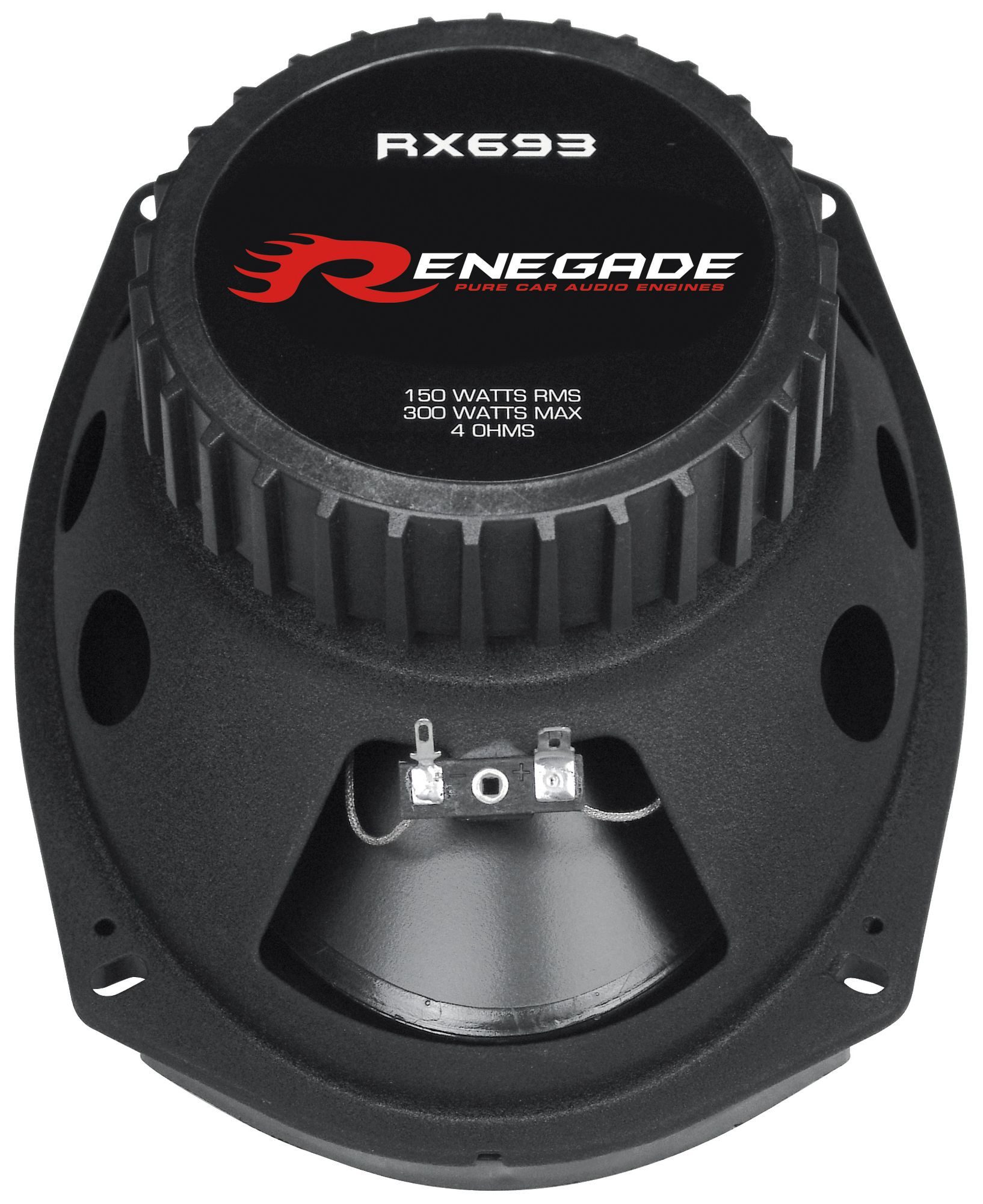 Renegade RX 693 6x9 Zoll (15x23cm) 3-Wege Triax-System Auto-Lautsprecher (150 W)