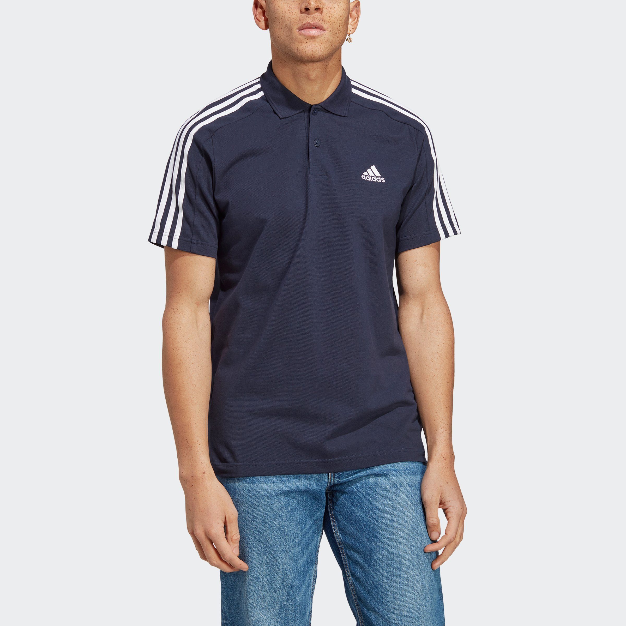 adidas / Poloshirt Ink 3S Sportswear White M Legend PQ PS