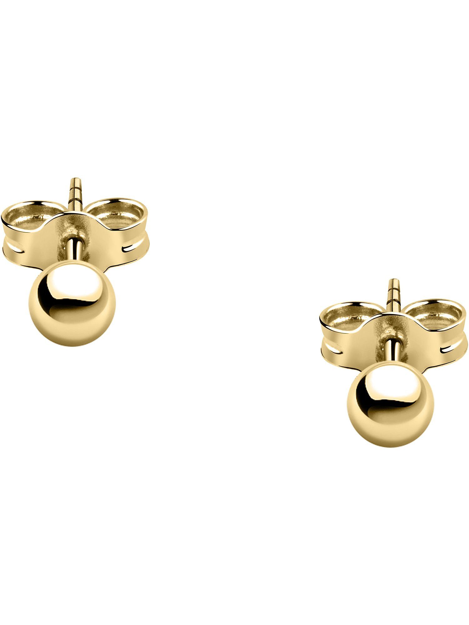 CHRIST Paar Ohrstecker CHRIST Damen-Ohrstecker 585er Gelbgold