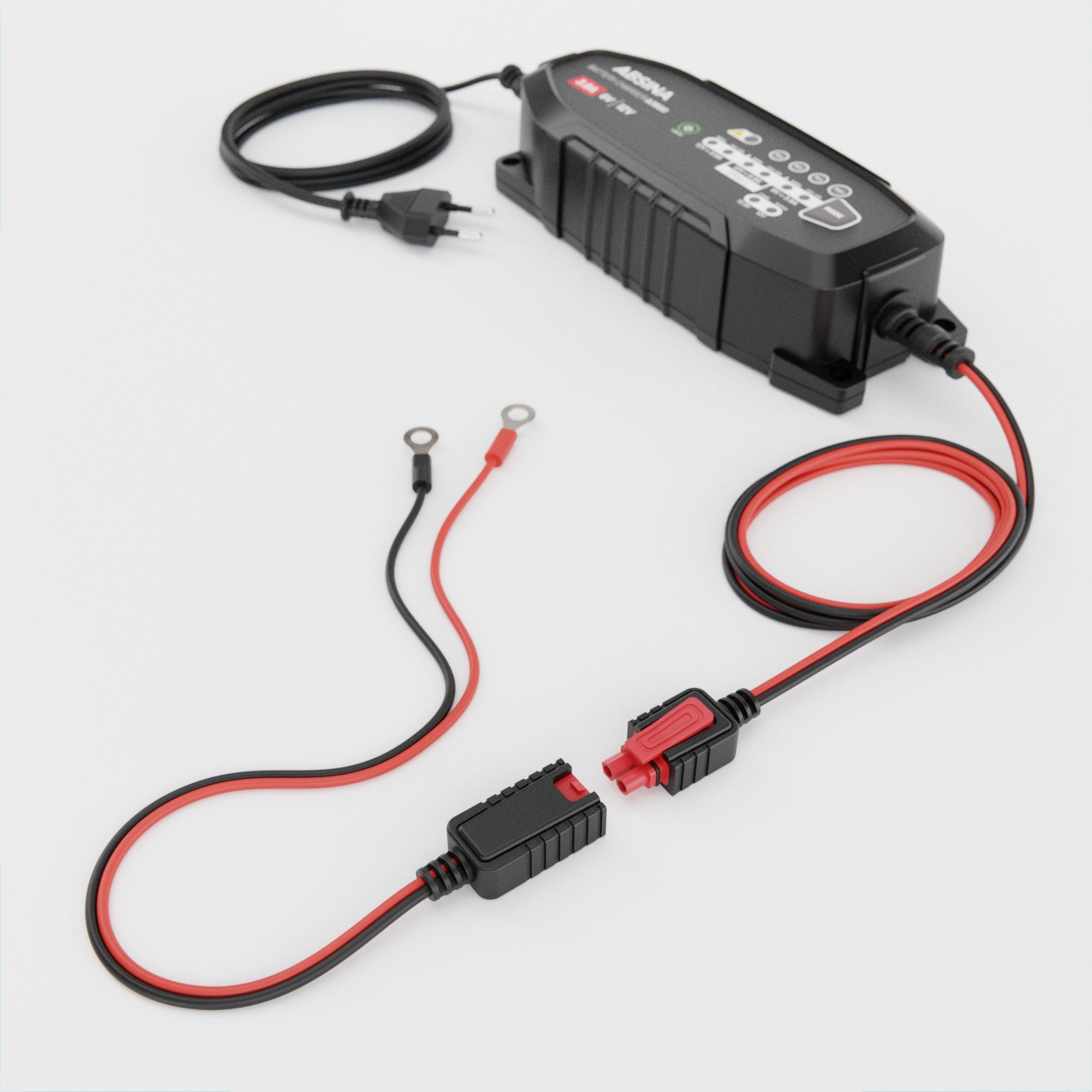 ABSINA ABSINA Batterieanschlusskabel M6 Ringösen Autobatterie-Ladegerät