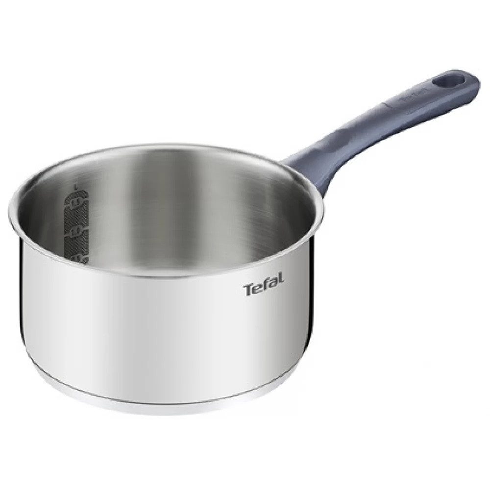 Tefal Topf-Set Tefal Daily Cook 8-teiliges Kochgeschirr-Set Topfset, Cromargan® Edelstahl Rostfrei 18/10 (8-tlg), Induktion mit Glasdeckel