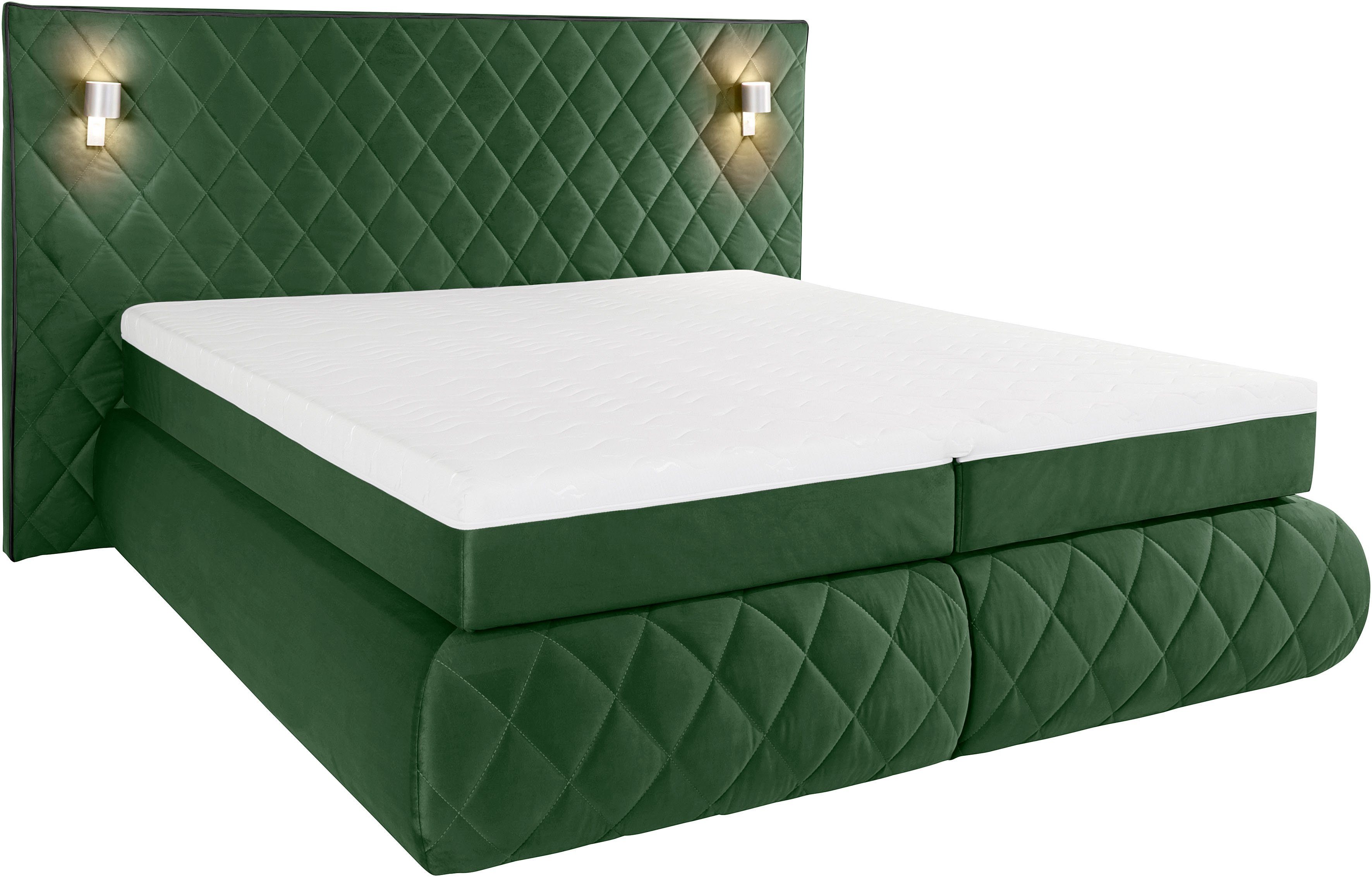 Places of Style Boxspringbett Alaric, wahlweise günstig online kaufen