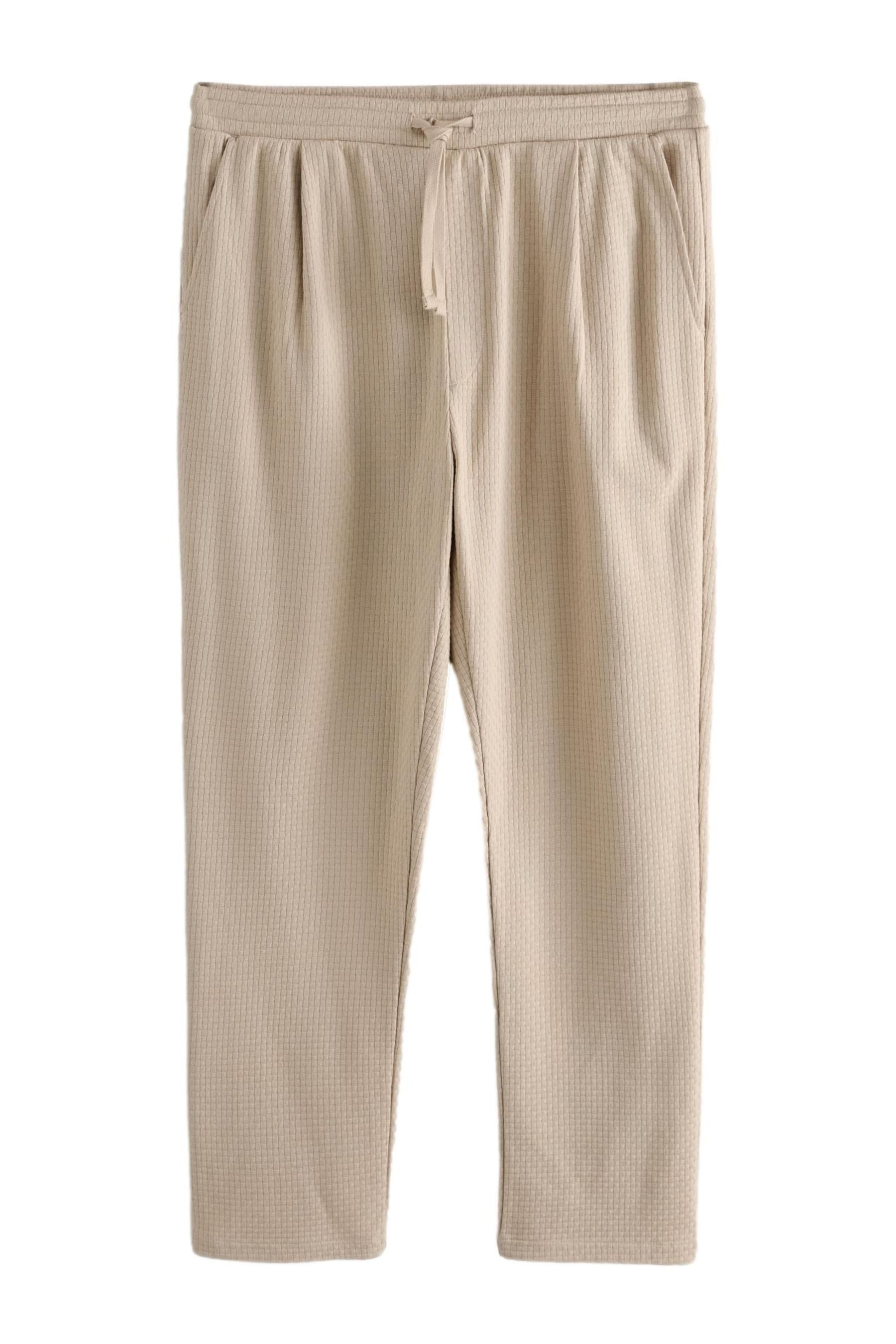 Jerseyhose Elegante Jersey-Jogginghose mit Struktur
