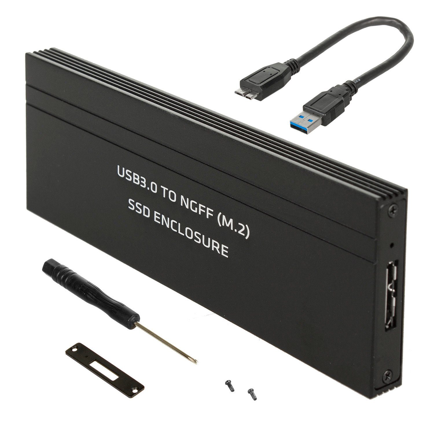 Maclean Festplatten-Gehäuse MCE582, USB 3.0 [abwärtskompatibel]; Plug&Play