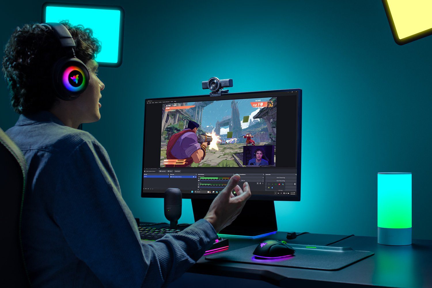 RAZER Kiyo V2 X Webcam (QHD) – Bild 4 von 5