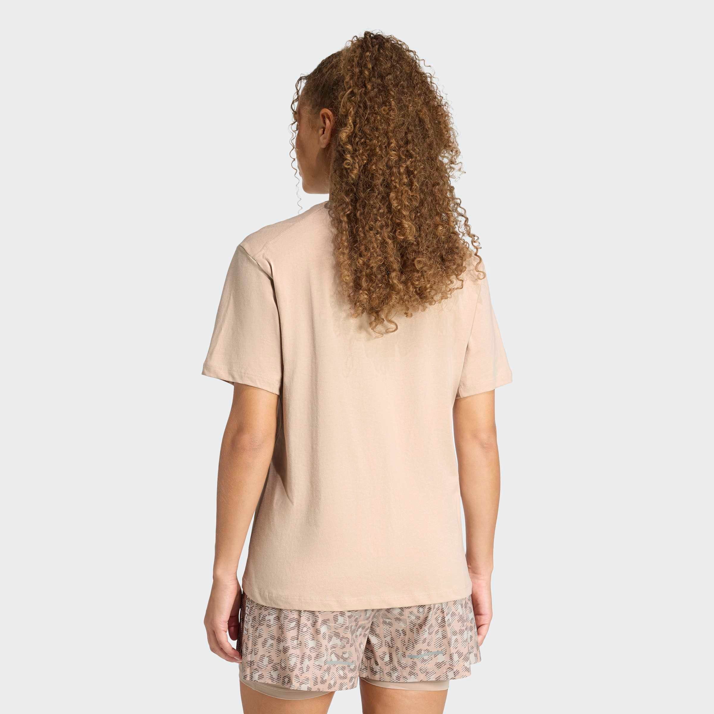 adidas TERREX Funktionsshirt CLASSIC LOGO für Sportmode und Outdoormode, mit Kurzarmdesign, ohne Verschluss
