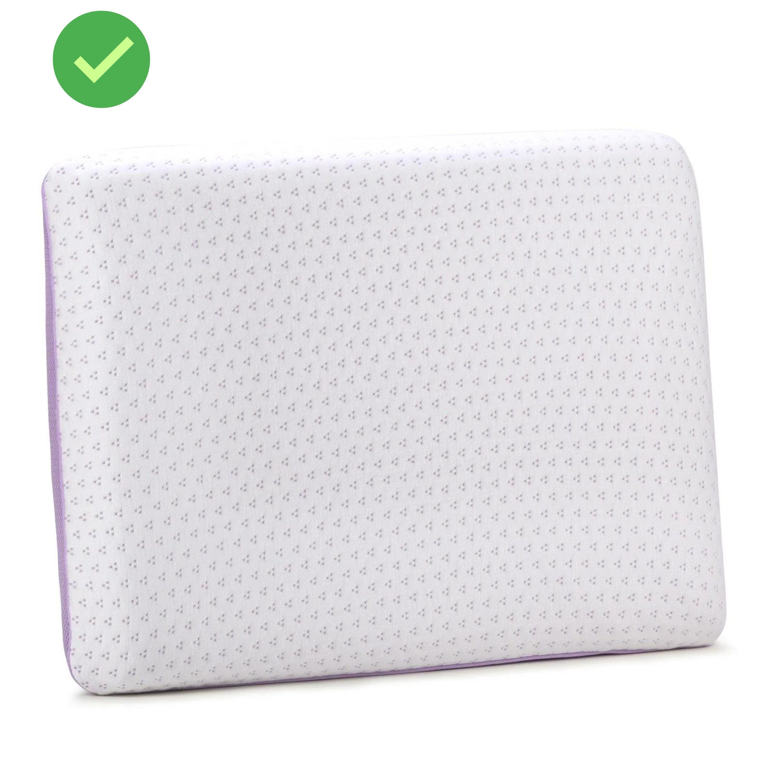 Vitapur Gänsefederkopfkissen Komfortable Lavendel Memory Classic günstig online kaufen