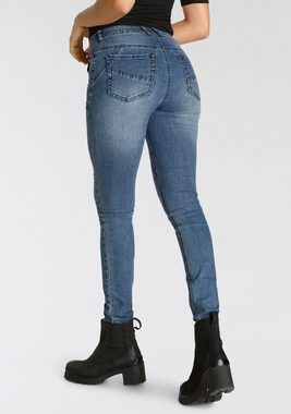 Boysen's Skinny-fit-Jeans mit glitzernden Zierknöpfen - NEUE KOLLEKTION