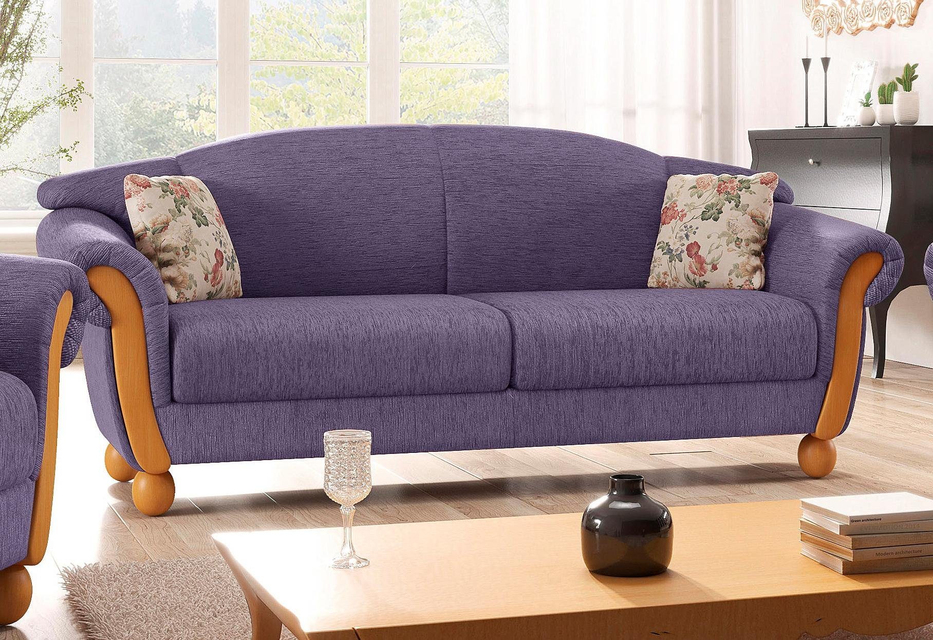 Home affaire 3-Sitzer Milano, bequemes Sofa günstig online kaufen