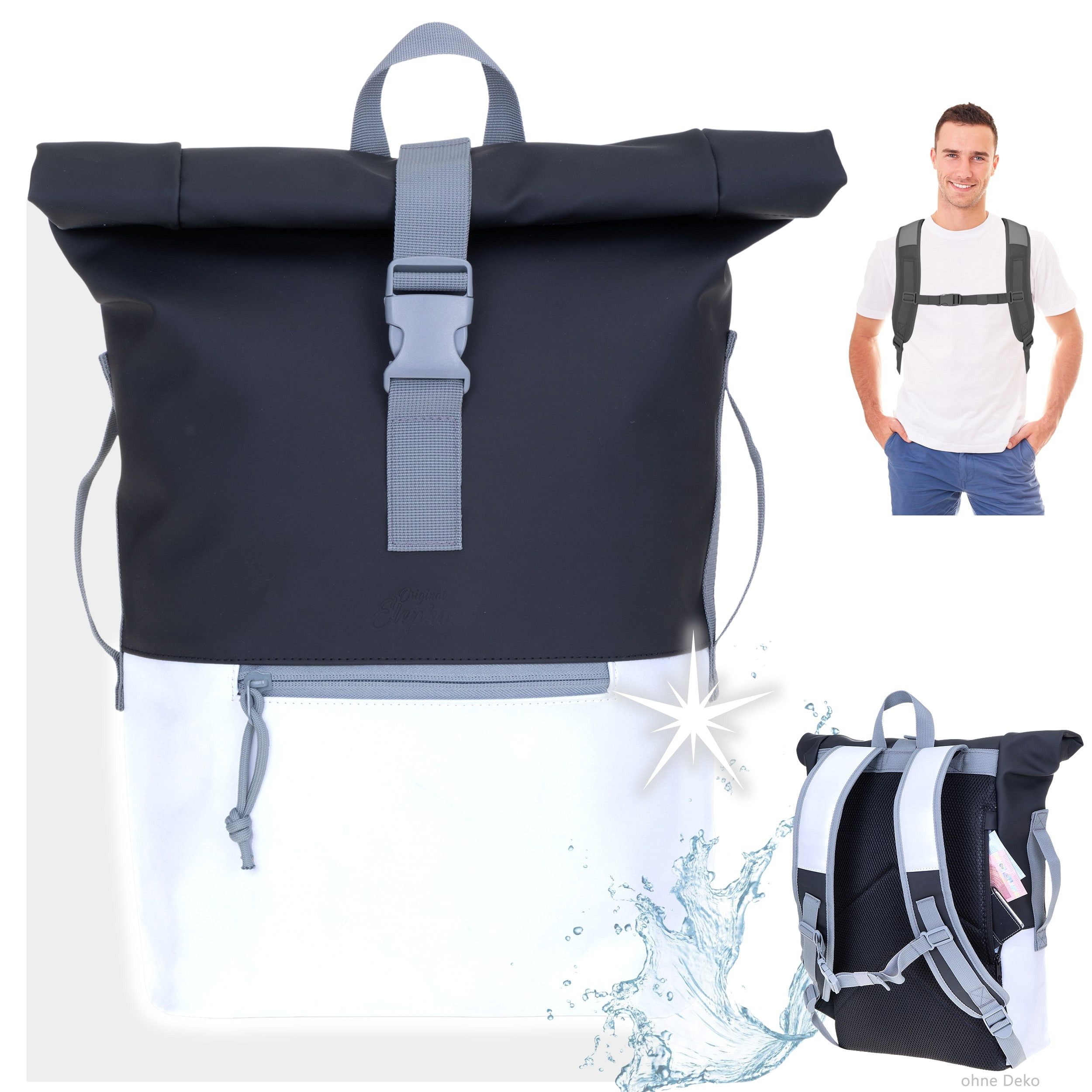 ELEPHANT Freizeitrucksack Time Bag Reflecitve Signal günstig online kaufen