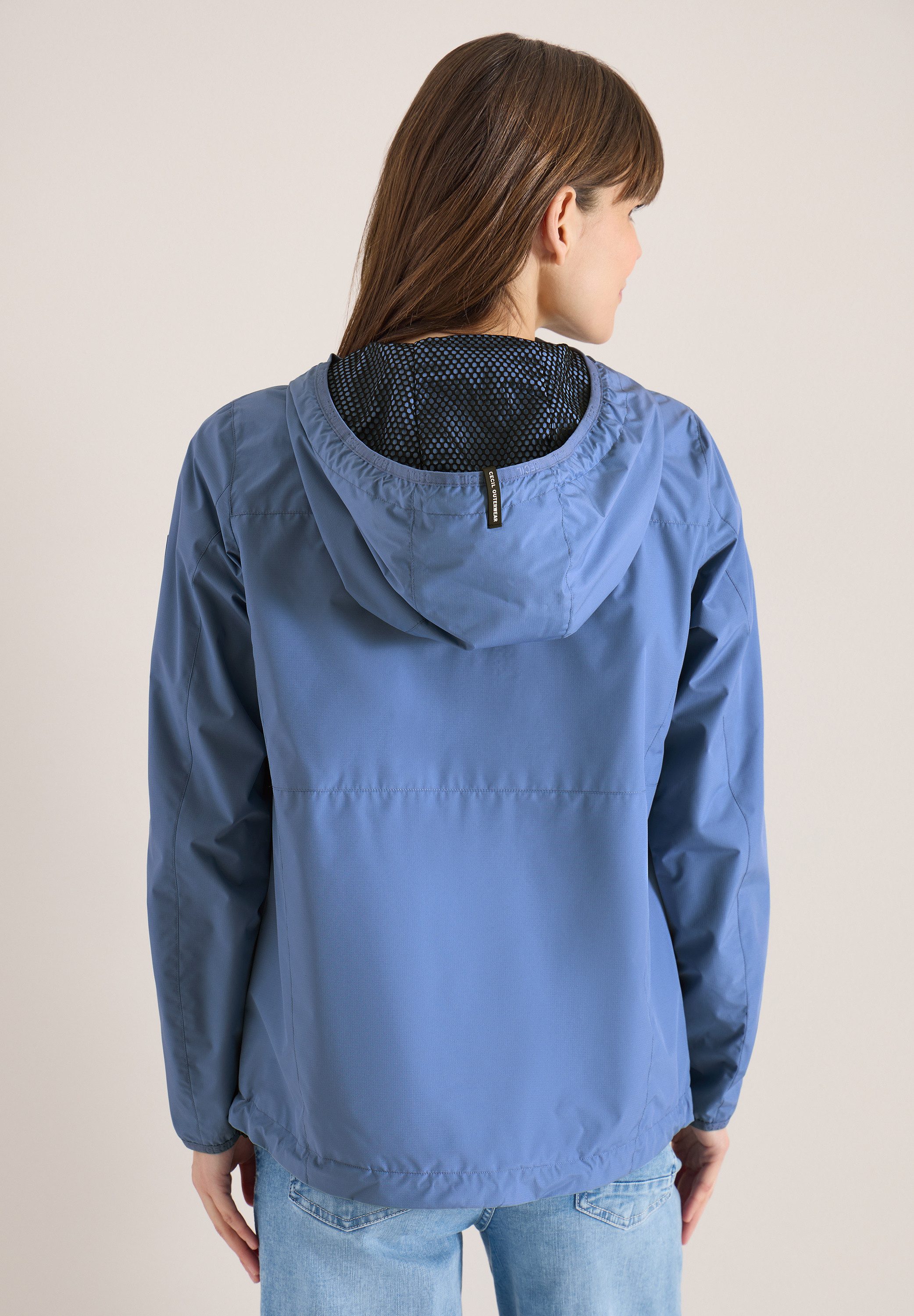 STREET ONE Regen- und Matschjacke mit Tunnelzugsaum günstig online kaufen