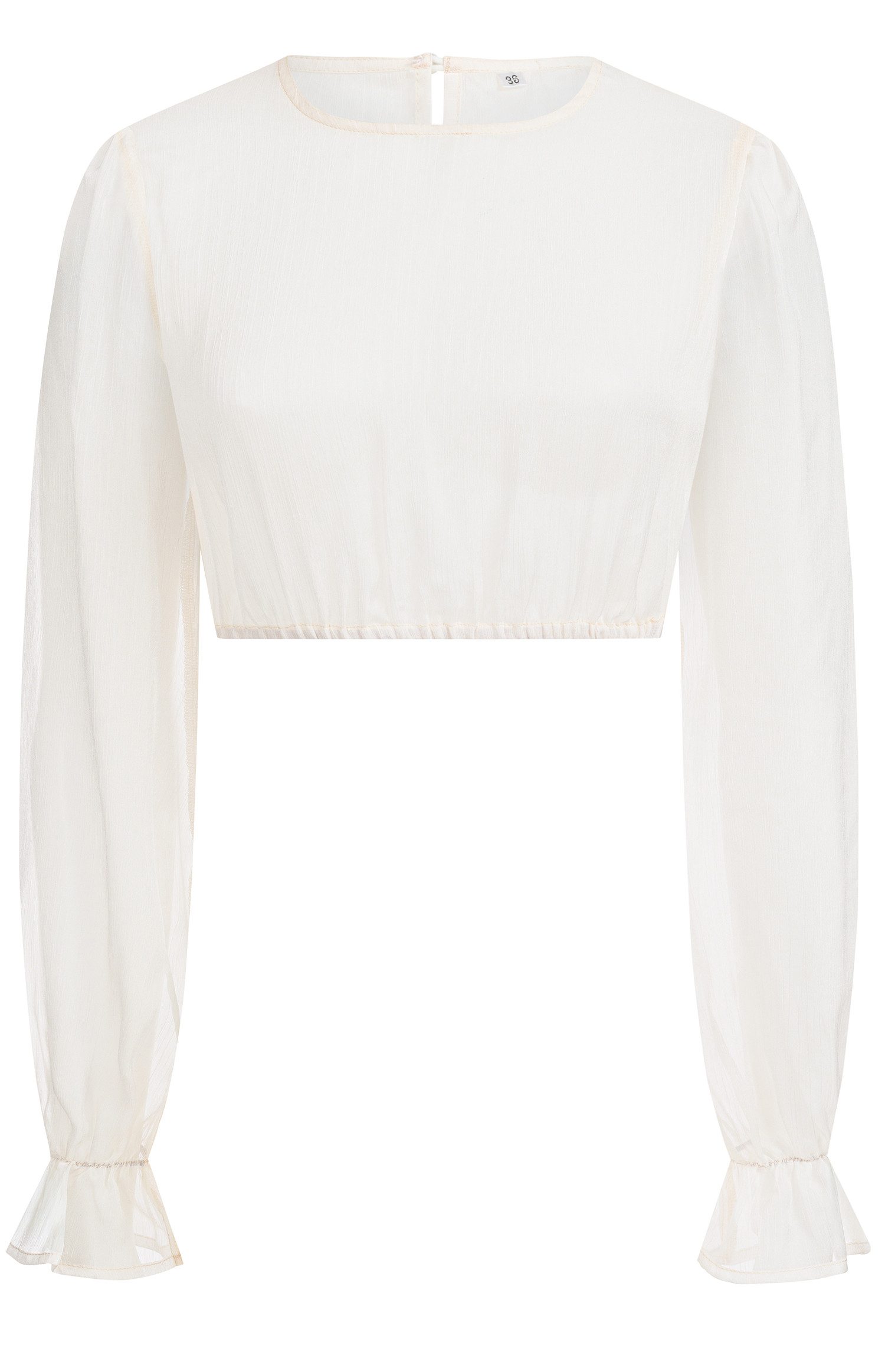 Dirndlbluse Dirndlbluse Cordula in Champagner von Nübler