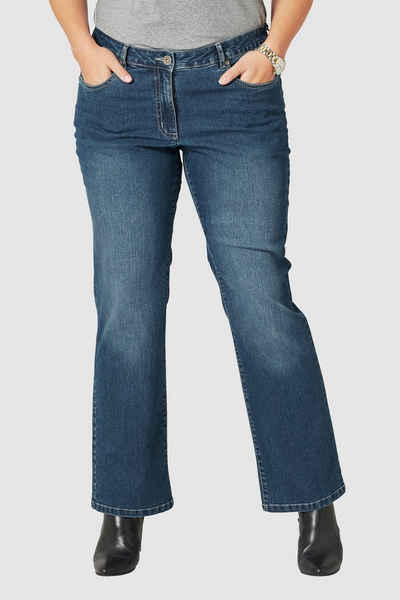 Dollywood Regular-fit-Jeans Jeans Straight Fit 5-Pocket