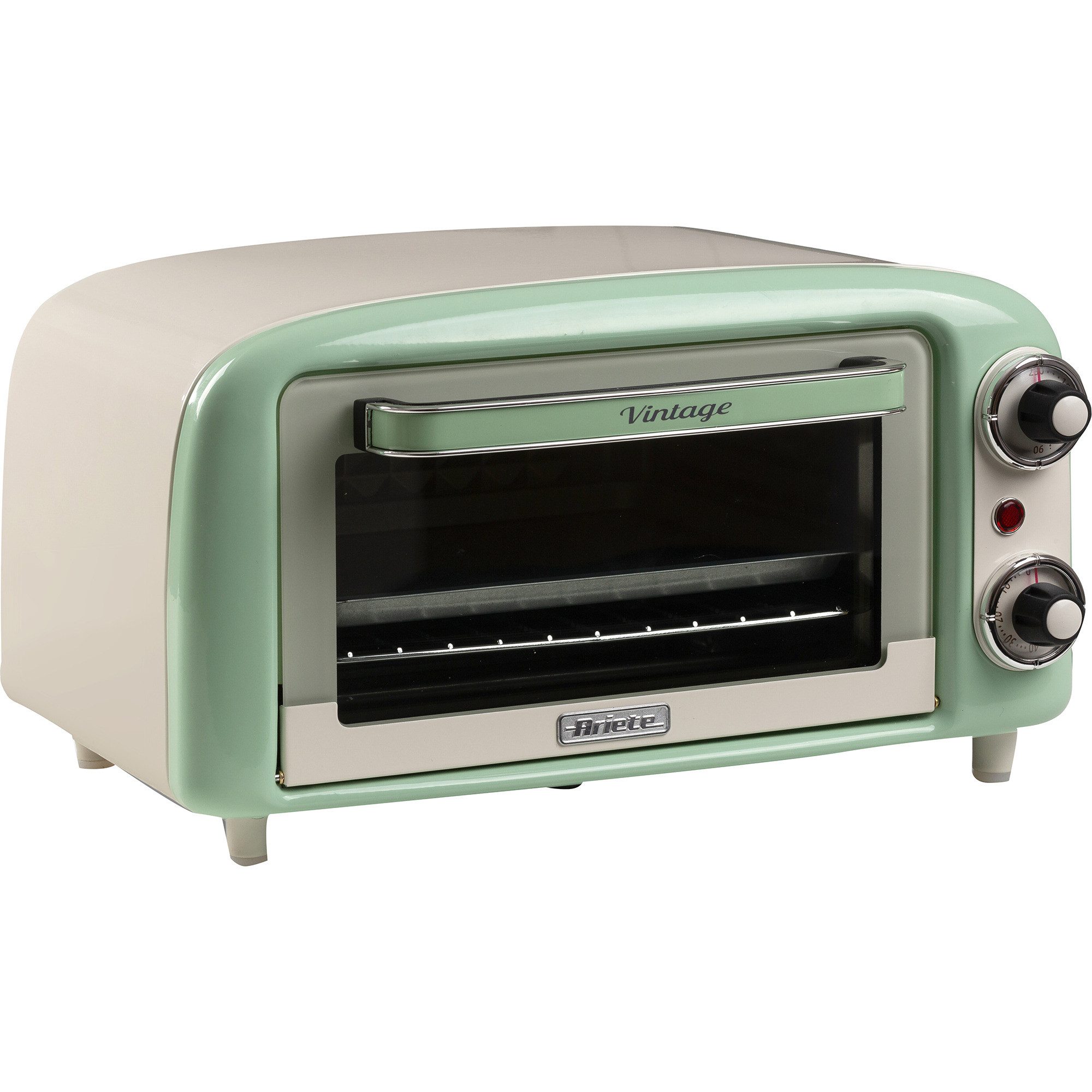 Ariete Wasserkocher Ariete Mini-Backofen Vintage Green, (800 Watt, 10