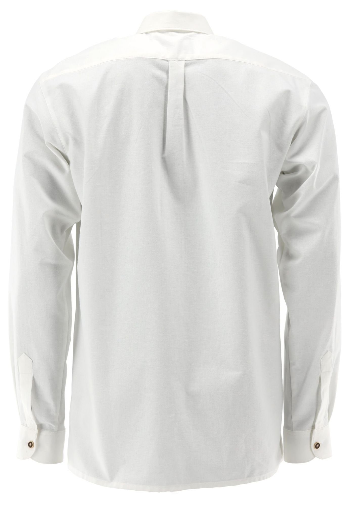 OS-Trachten Trachtenhemd Komvuci mit extra langen Ärmeln, 2x2 Biesen