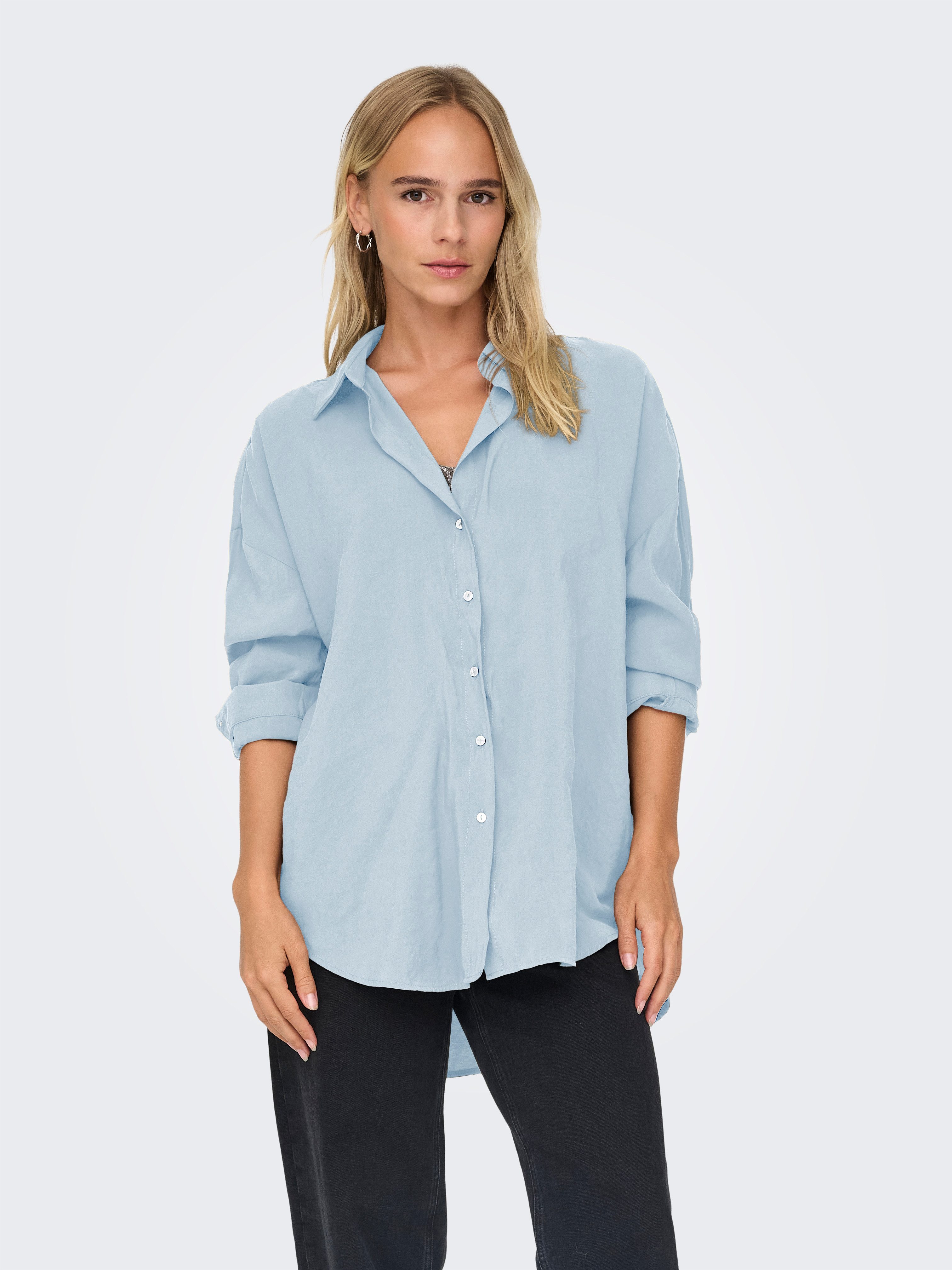 ONLY Hemdbluse ONLZAZIMA L/S LOOSE SHIRT WVN NOOS günstig online kaufen