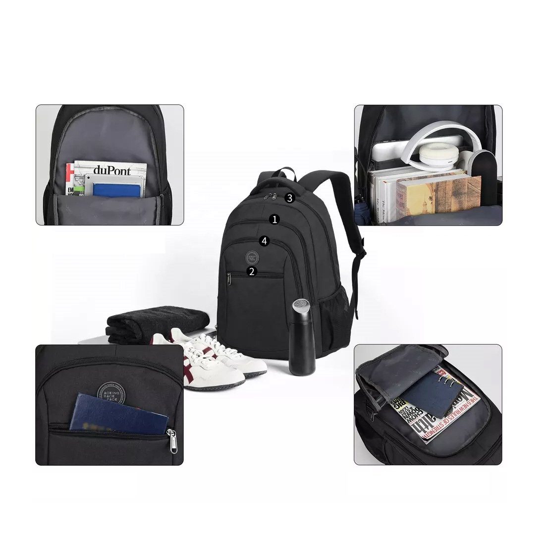Aoking Schulrucksack ֎ Rucksack Schulrucksack Sportrucksack günstig online kaufen