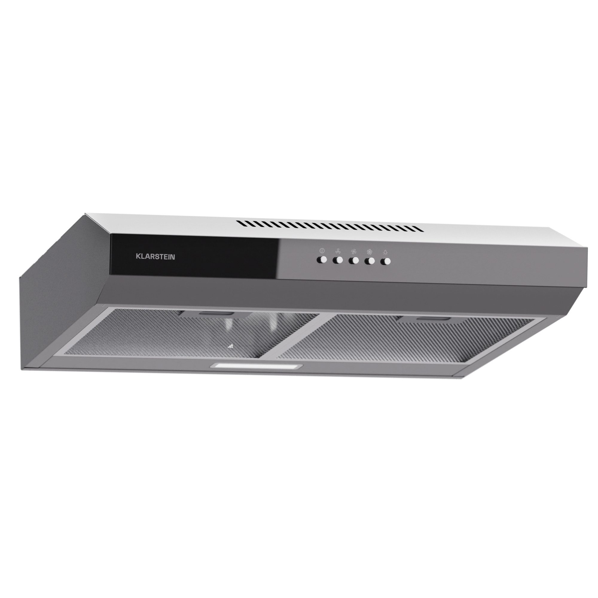 Klarstein Deckenhaube Serie DSM-Contempo-60 SIL Contempo, Dunstabzugshaube Abluft Umluft LED Touch