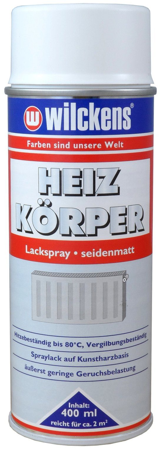 Wilckens Farben Sprühfarbe, Wilckens Heizkörperlackspray weiß seidenmatt