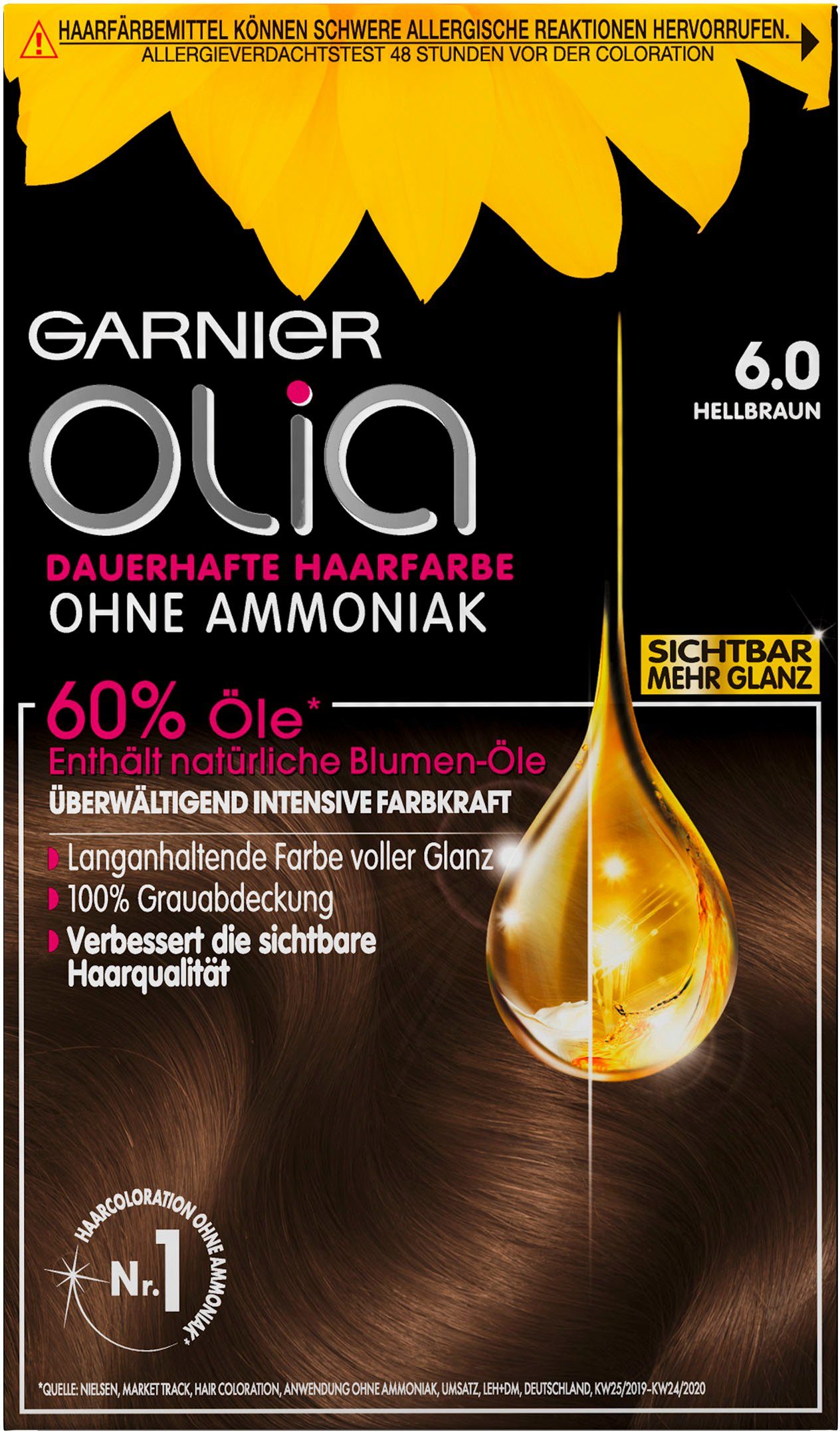 Olia Coloration GARNIER dauerhafte Haarfarbe