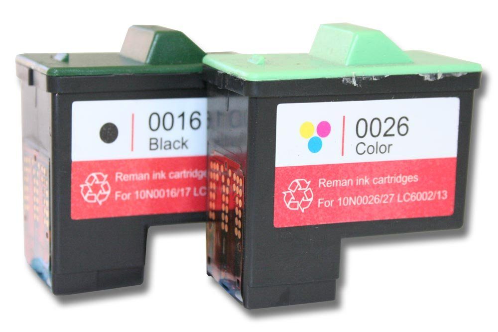 vhbw passend für Tintenpatrone Lexmark Z520, z603, Z600, z601, z517, z515, Z604, z602