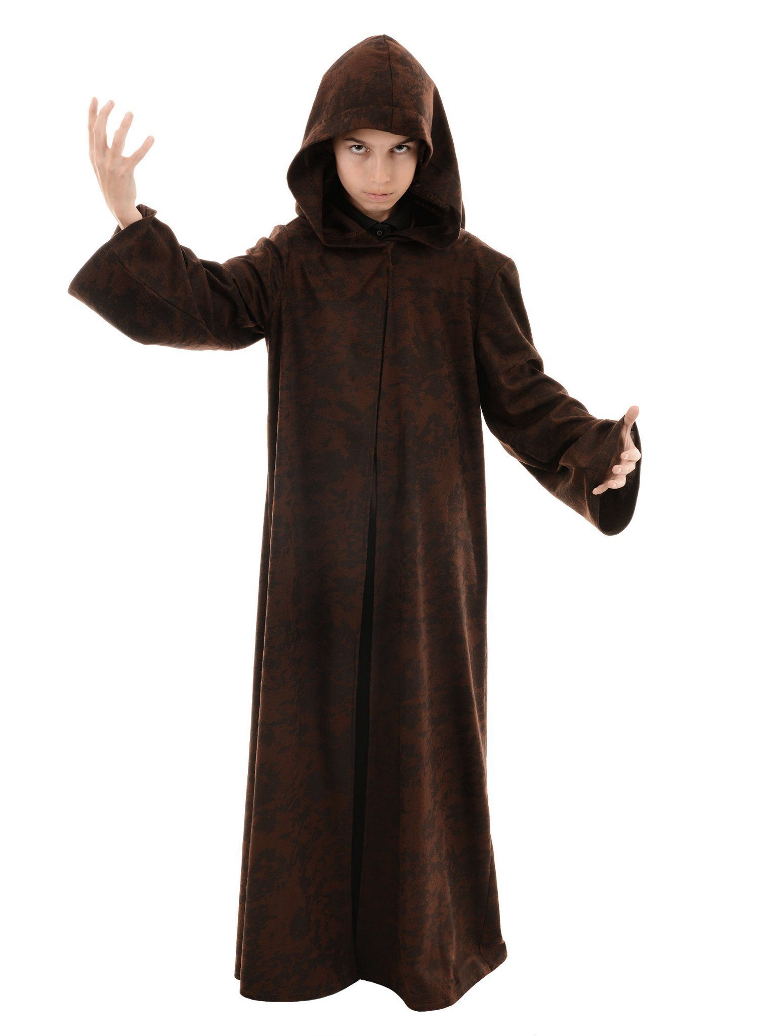 Kostüm Lange Robe braun