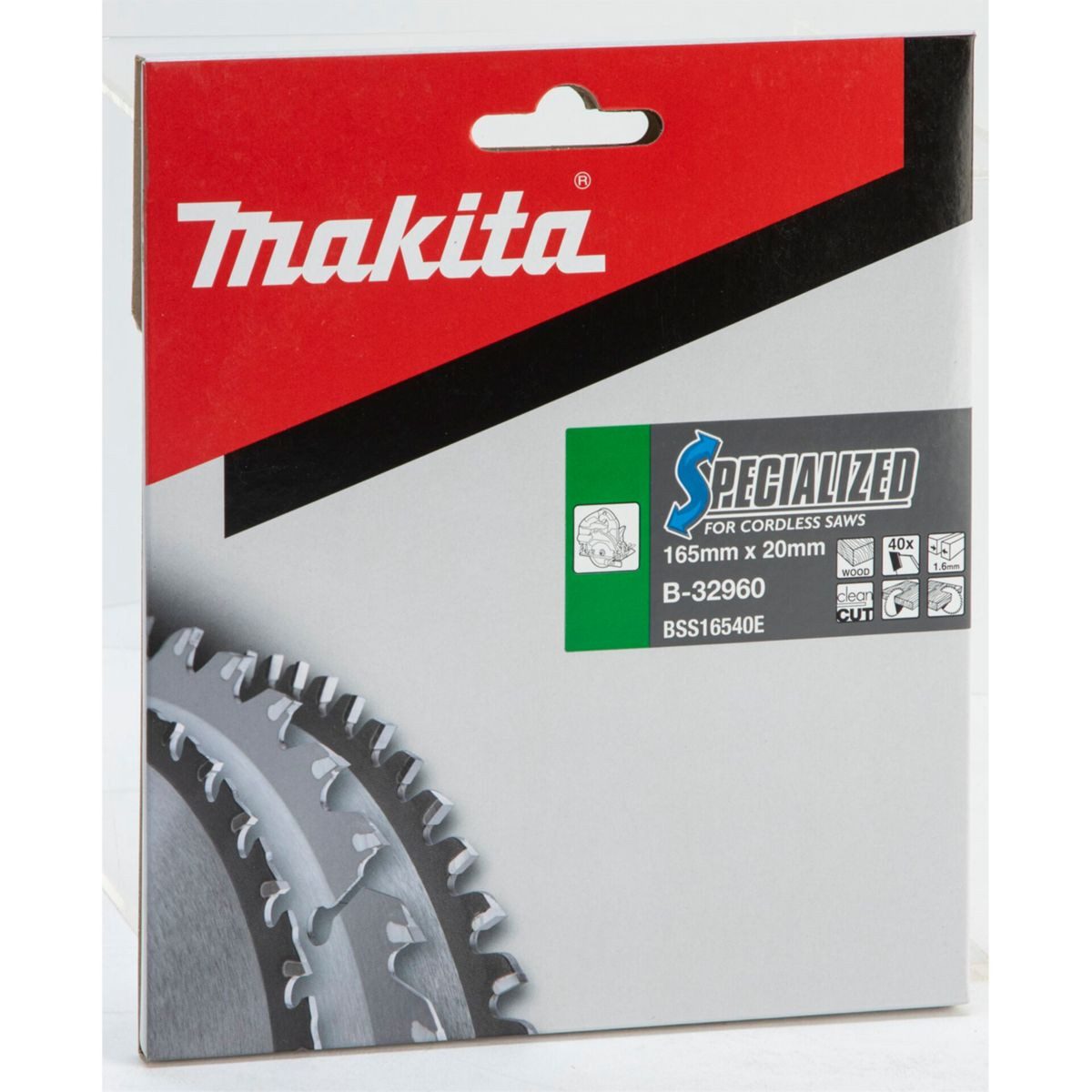 Makita Kreissägeblatt SPECIALIZED Sägeblatt 165x20x40Z günstig online kaufen