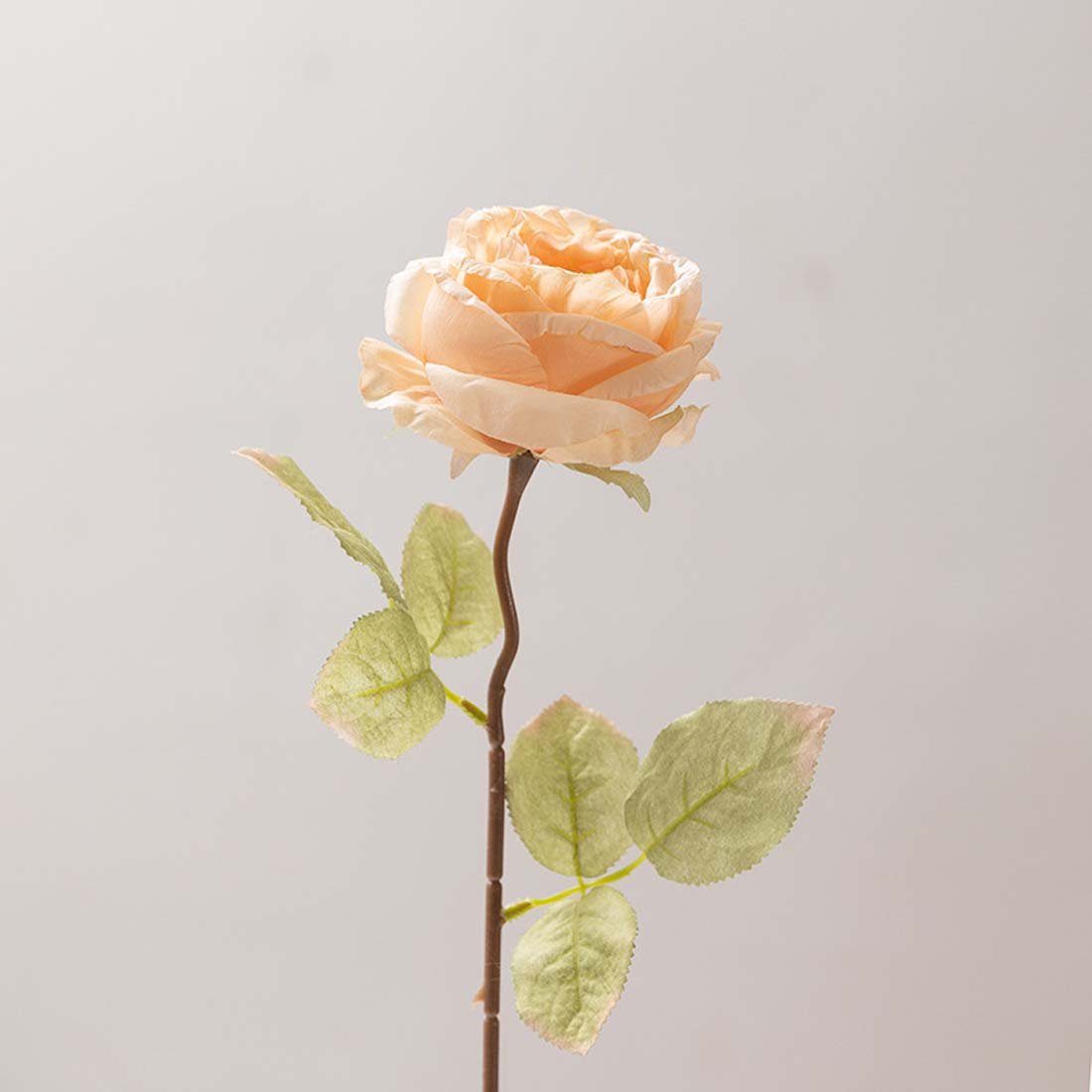 Kunstpflanze Rayon-Rosenstrauß, Hochzeitsstrauß mit gebackenen Kunstblumen,  Rosen, FIDDY, Hochzeitssträuße, künstliche Rosen, Röstrandrosen