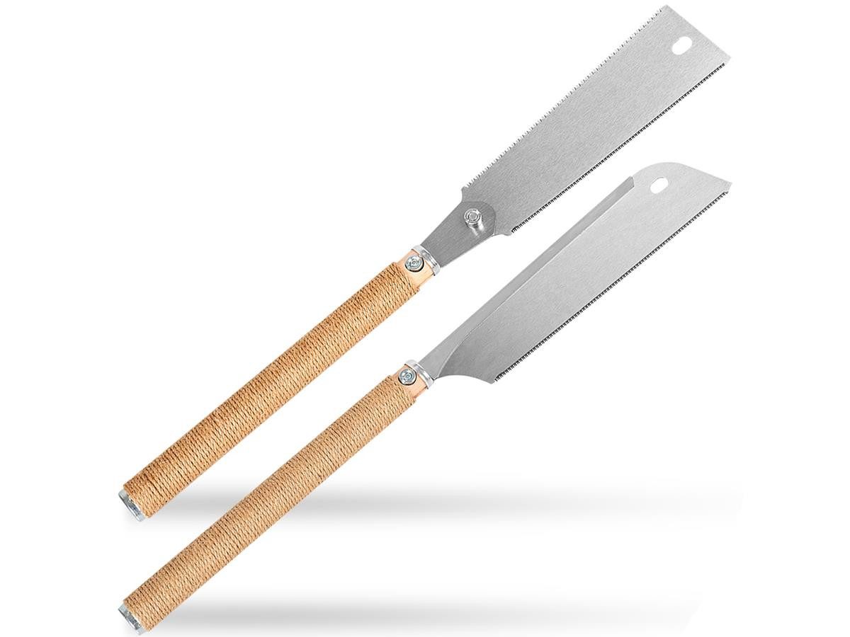 WALTER Japansäge Dozuki + Ryoba, 2-teilig, Sägeblattlänge 25/27 cm