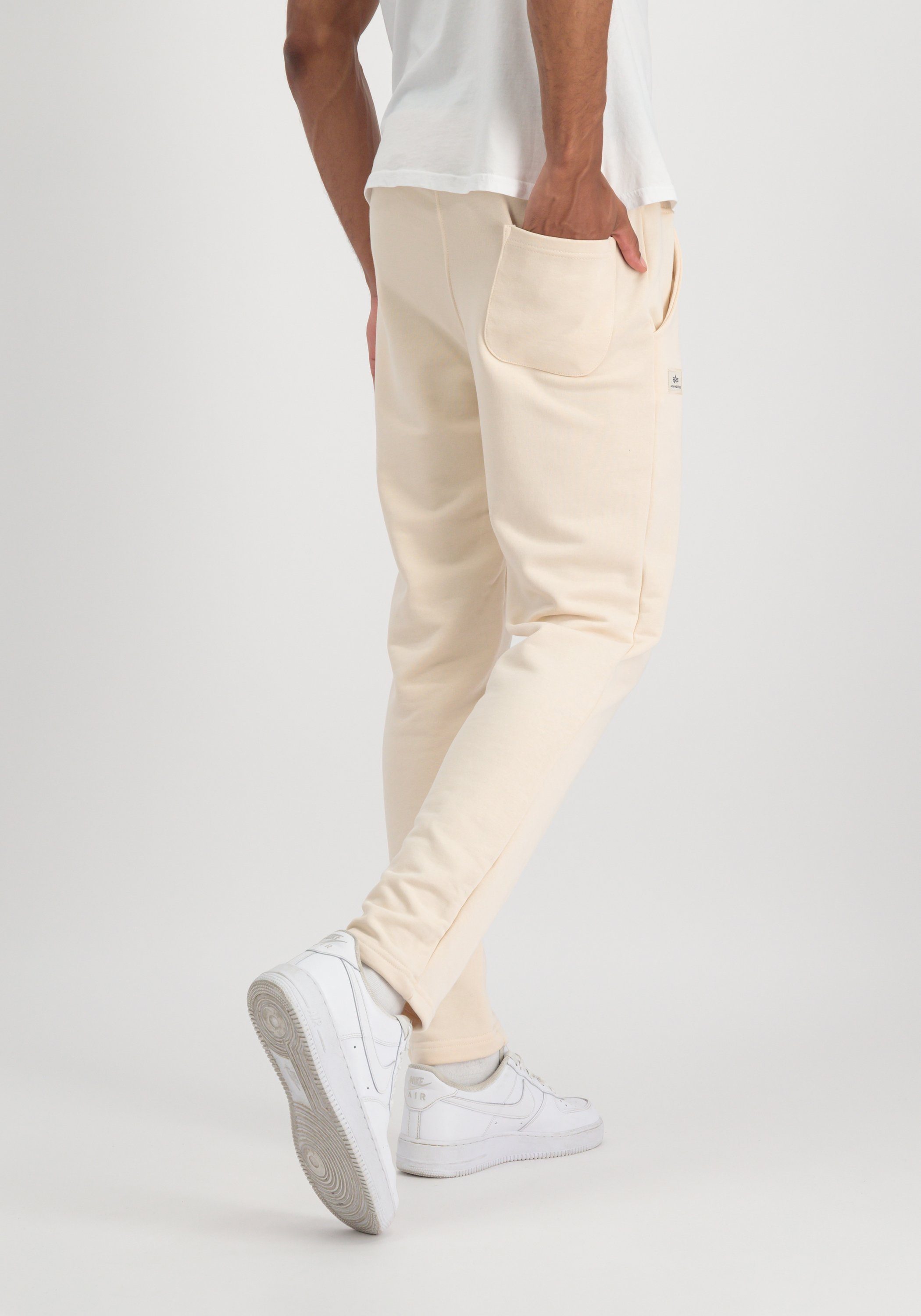 Alpha Industries Jogginghose - Jogger Men Industries S Jogger jet Alpha X-fit white Leg stream