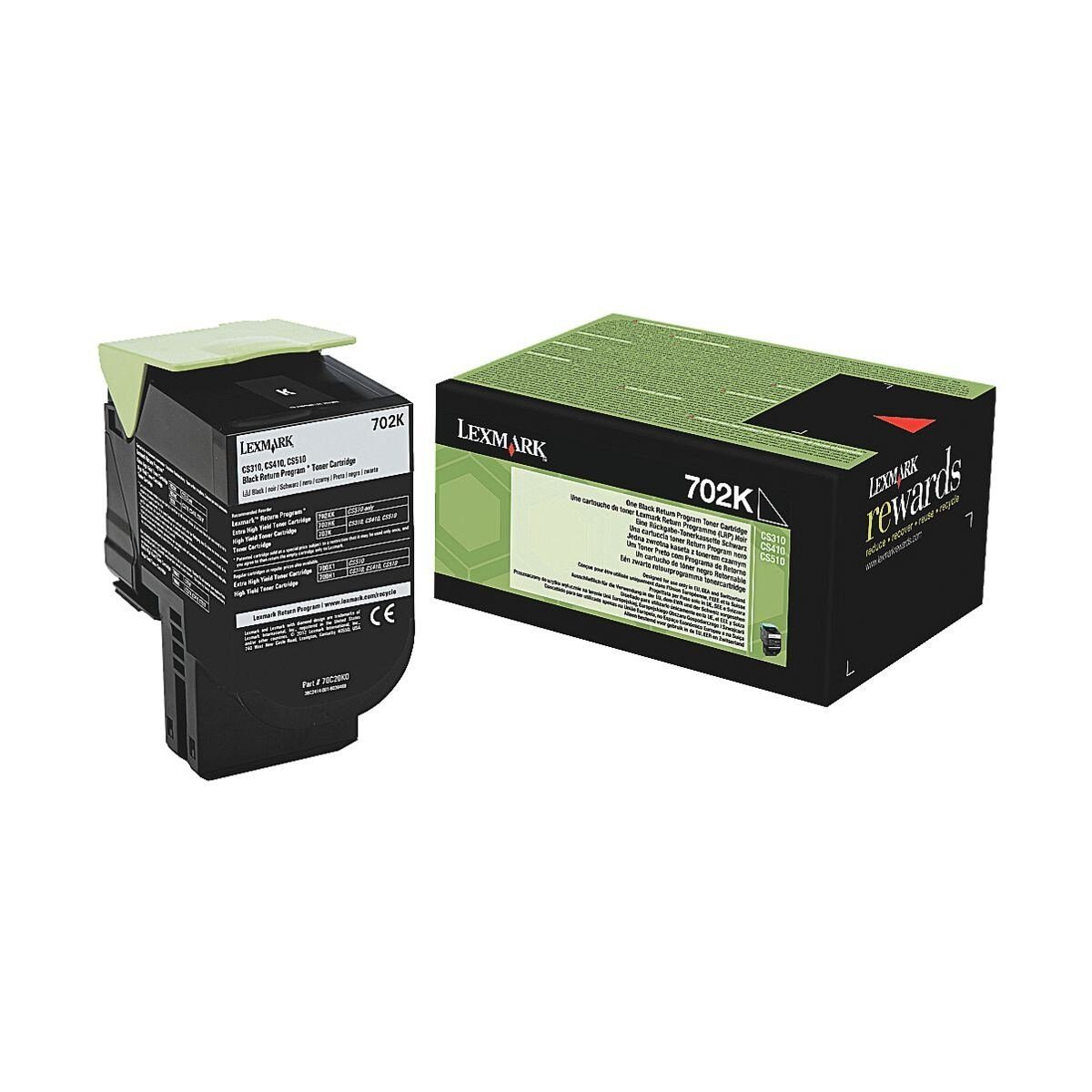 Lexmark Tonerpatrone 702K schwarz