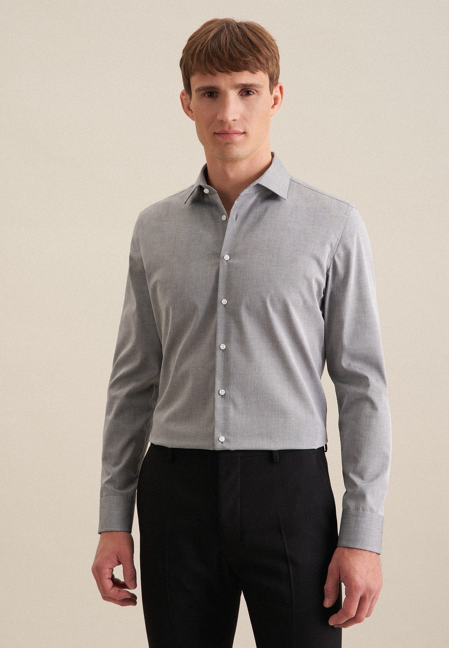 Businesshemd Schwarze Rose