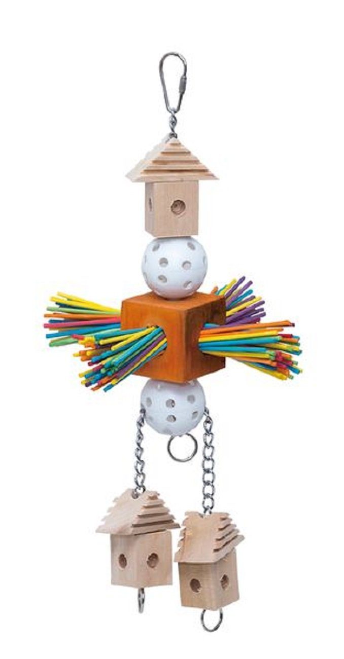 Vogelspielplatz Vogelspielzeug Vogelschaukel Kletterseil 36 cm