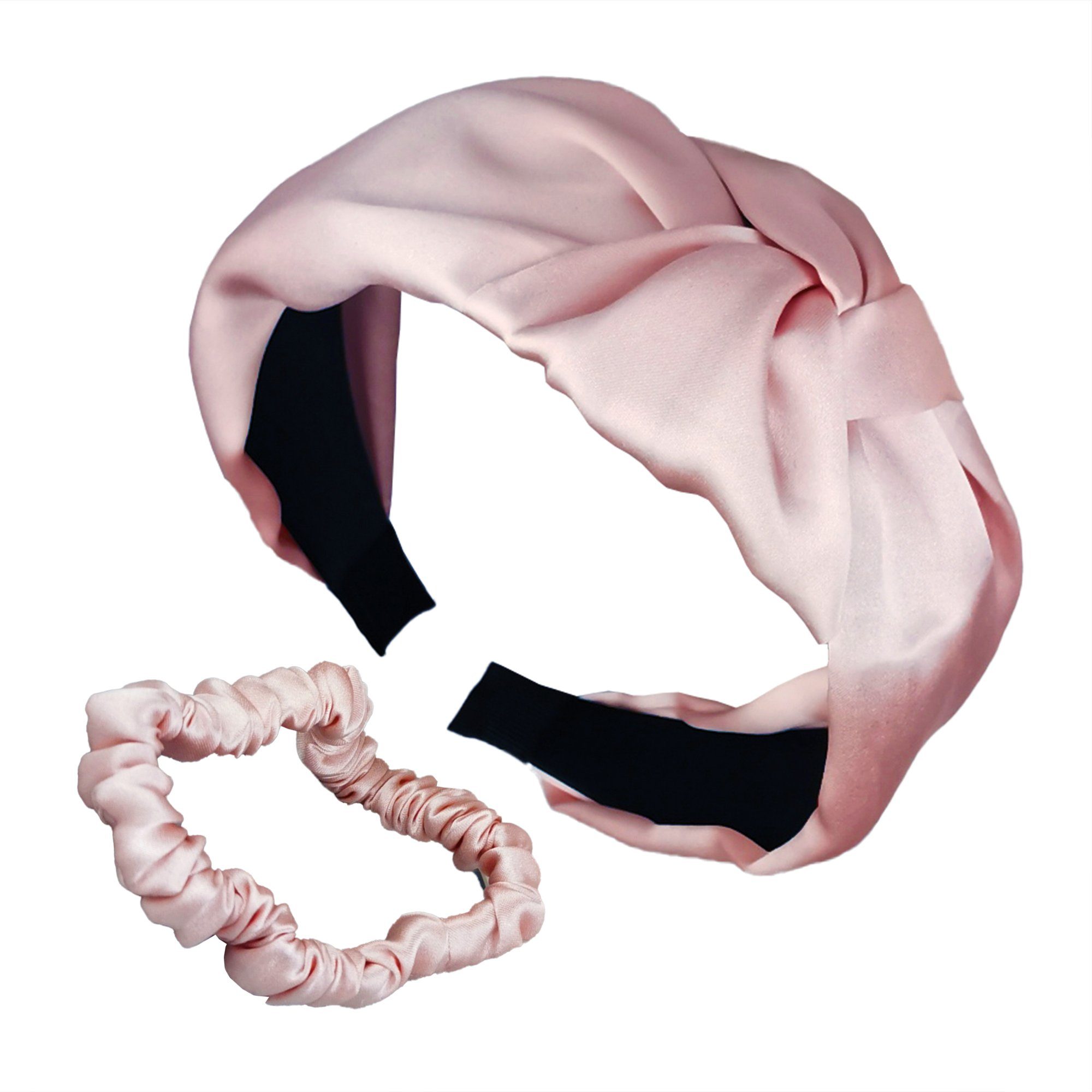 Haargummi DELICAT & DOUX Set Hairband und Scrunchie S