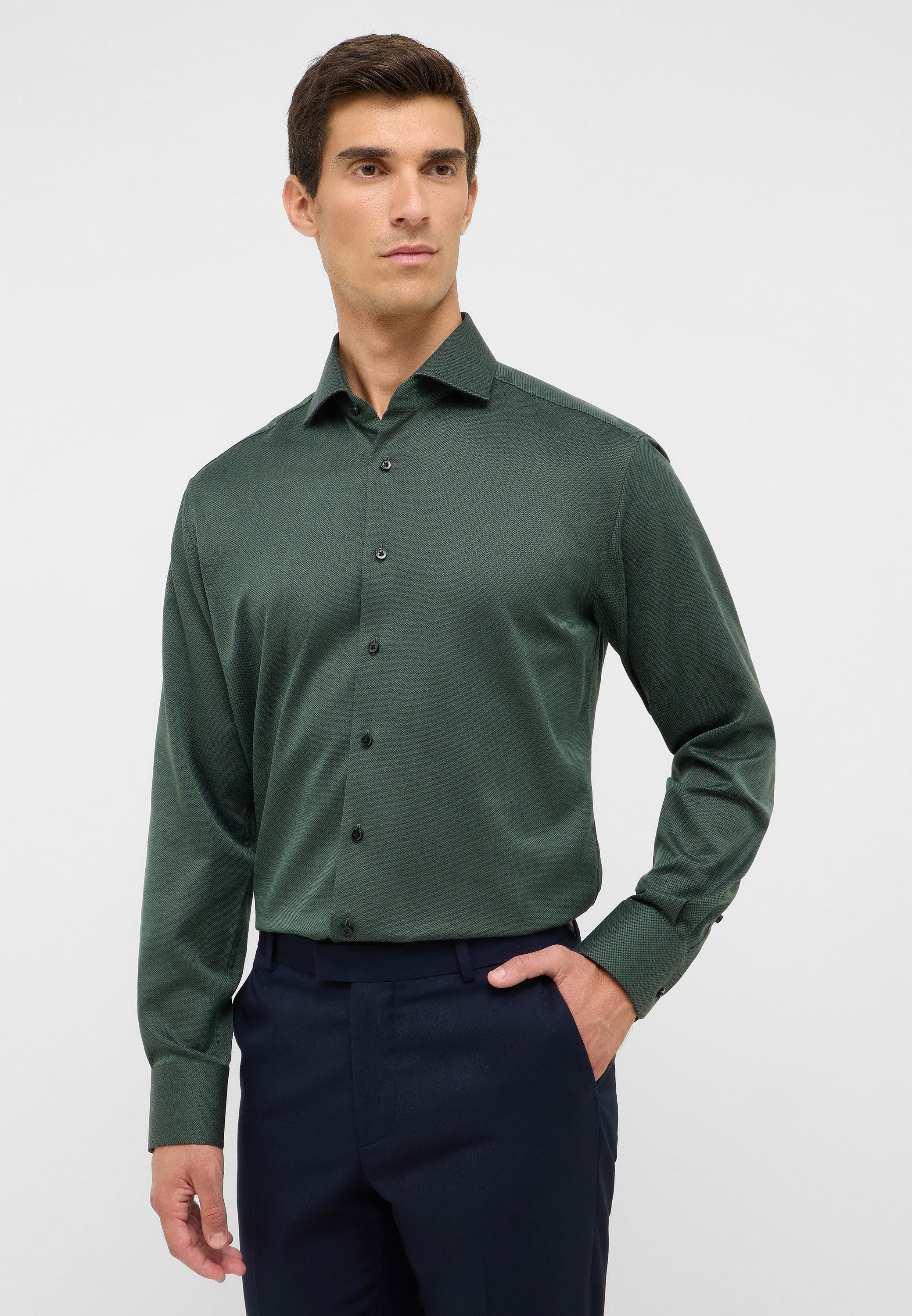 Eterna Langarmhemd MODERN FIT NON IRON günstig online kaufen