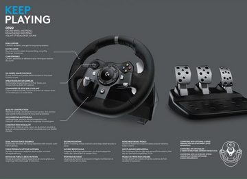 Logitech G920 + Astro A10 für PC und Xbox One Gaming-Lenkrad