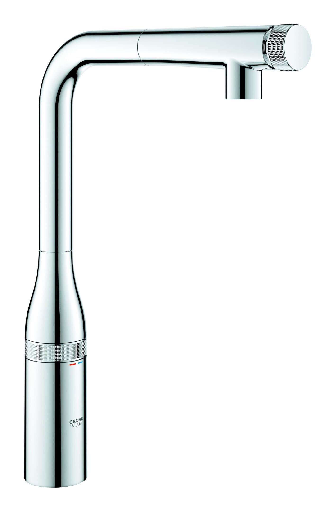 Grohe Küchenarmatur Essence / SmartControl Essence Smart Control Einhand mit ausziehbarer Brause mit L-Auslauf