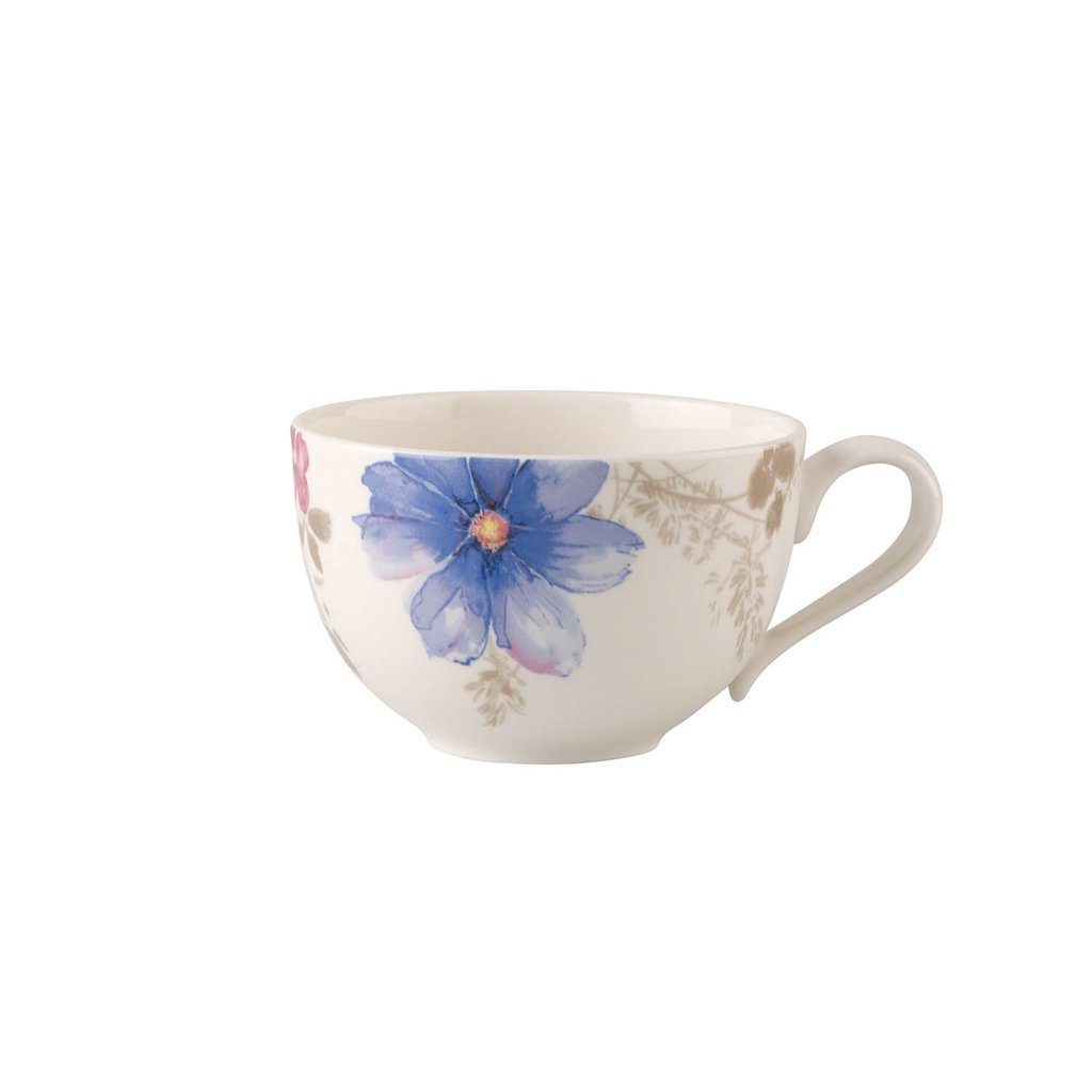 Villeroy & Boch Tasse Mariefleur Frühstückstasse, 1-tlg., Porzellan, Premium Porcelain, mikrow.- & spülm.sicher, Made in Germany