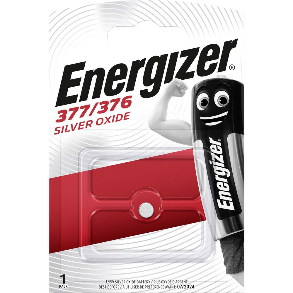 Energizer Energizer Knopfzelle 377 1.55 V 1 St. 25 mAh Silberoxid SR66 Knopfzelle