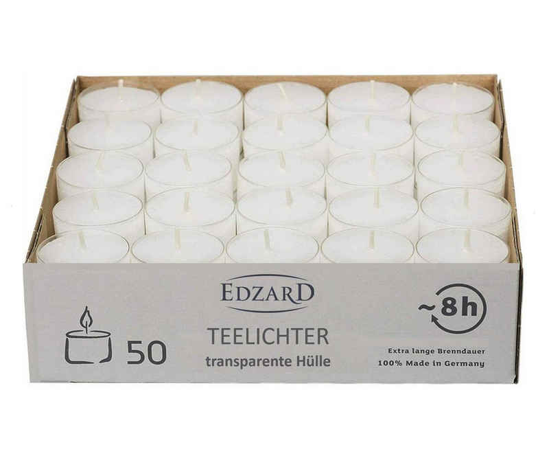 EDZARD Teelicht Teelichter 50 Stück (Set, 50 Stück), Marke WENZEL