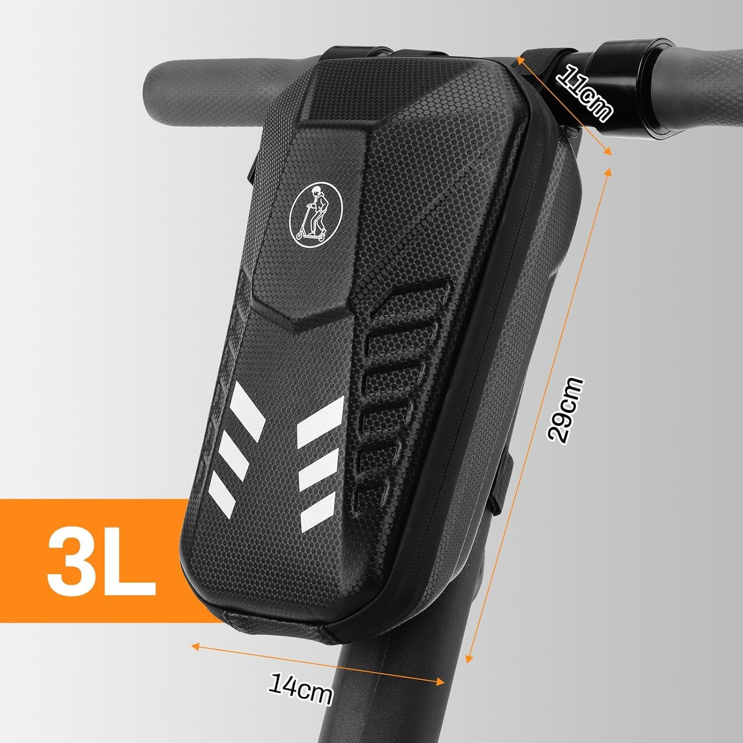 TLGREEN Scootertasche XXL Transportroller Tasche (Wasserdichte Scootertasche für Transportroller, Fahrräder & Handwagen), E Scooter Tasche mit Reflektoren