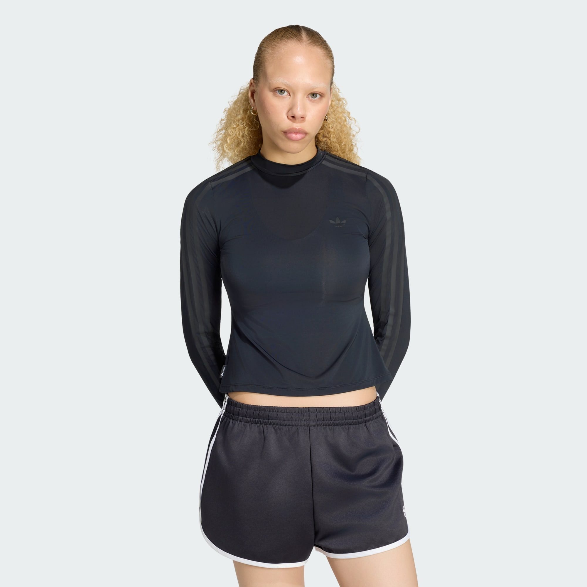 adidas Originals Langarmshirt ADIDAS ORIGINALS BY JENNIE LONGSLEEVE, TRANSPARENT (1-tlg)