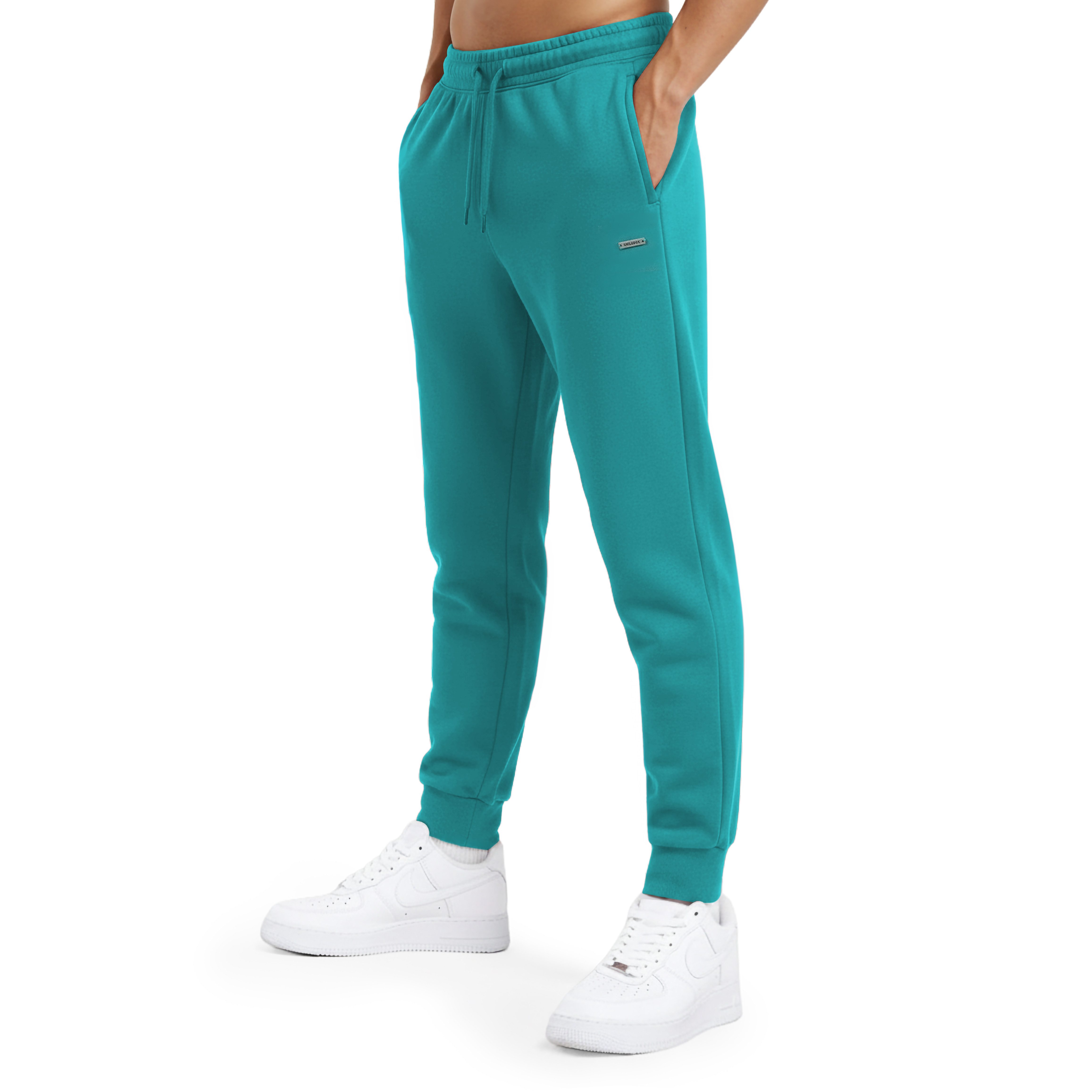 Smilodox Jogginghose Thilo Trainingshose mit Elastikbund & Seitentaschen, Regular Fit Mit Bündchen am Bein, Bequeme Passform, Sport & Freizeit