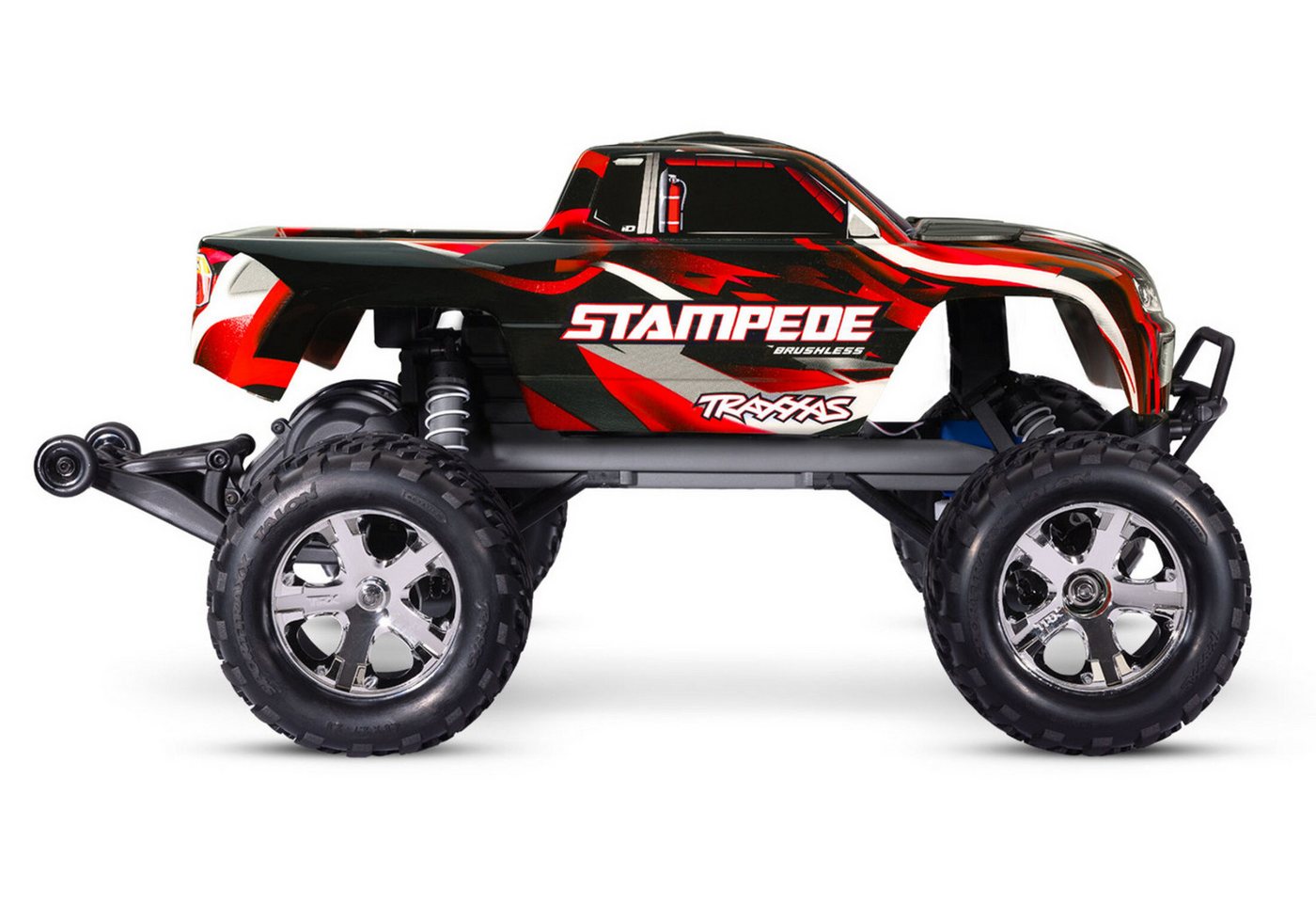 Thumbnail - Traxxas RC-Buggy Traxxas Stampede Brushless 2S HD Monstertruck 1:10 RTR Rot