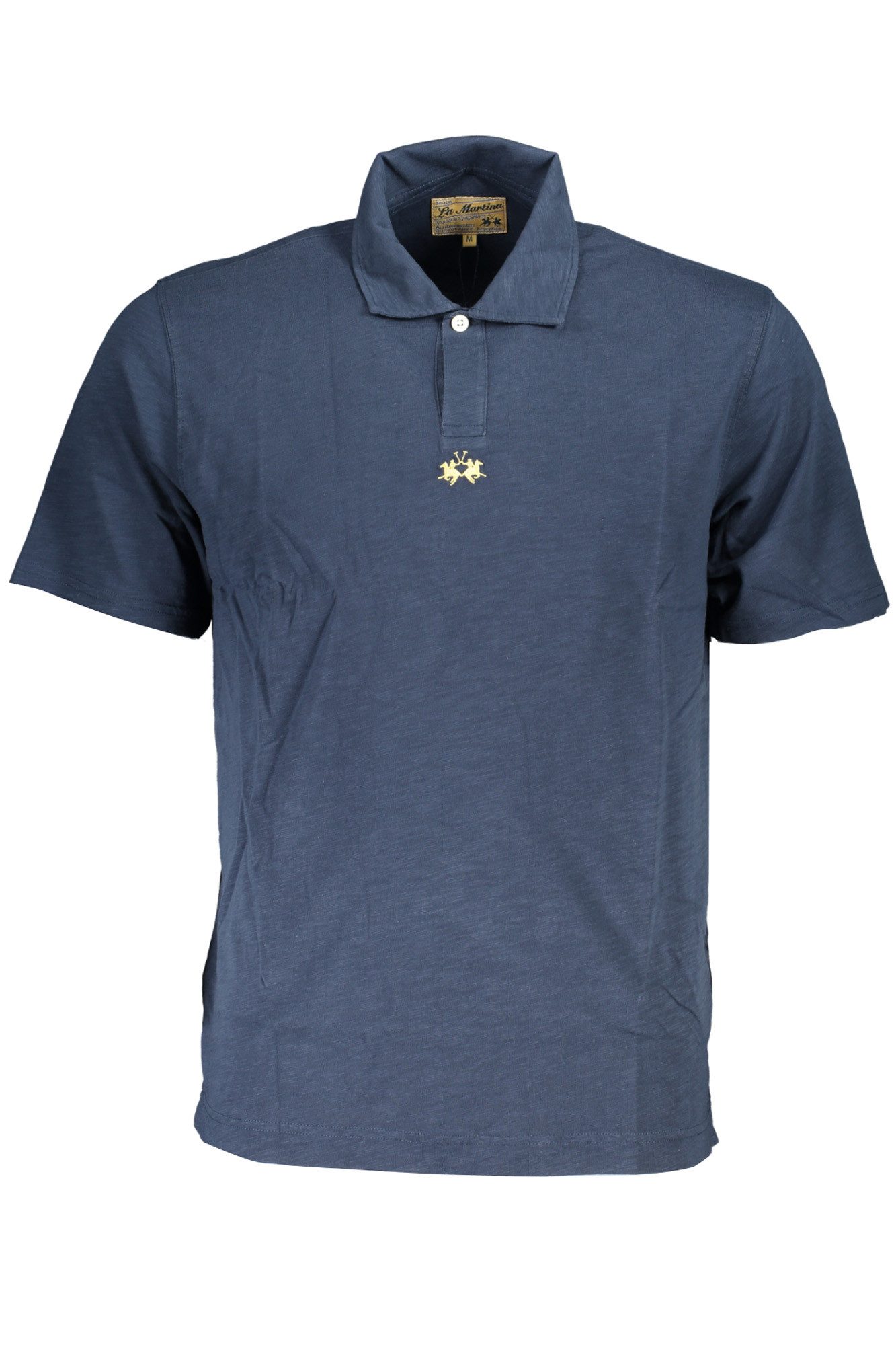La Martina Poloshirt Herren Kurzarm Polo Blau – Regular Fit mit