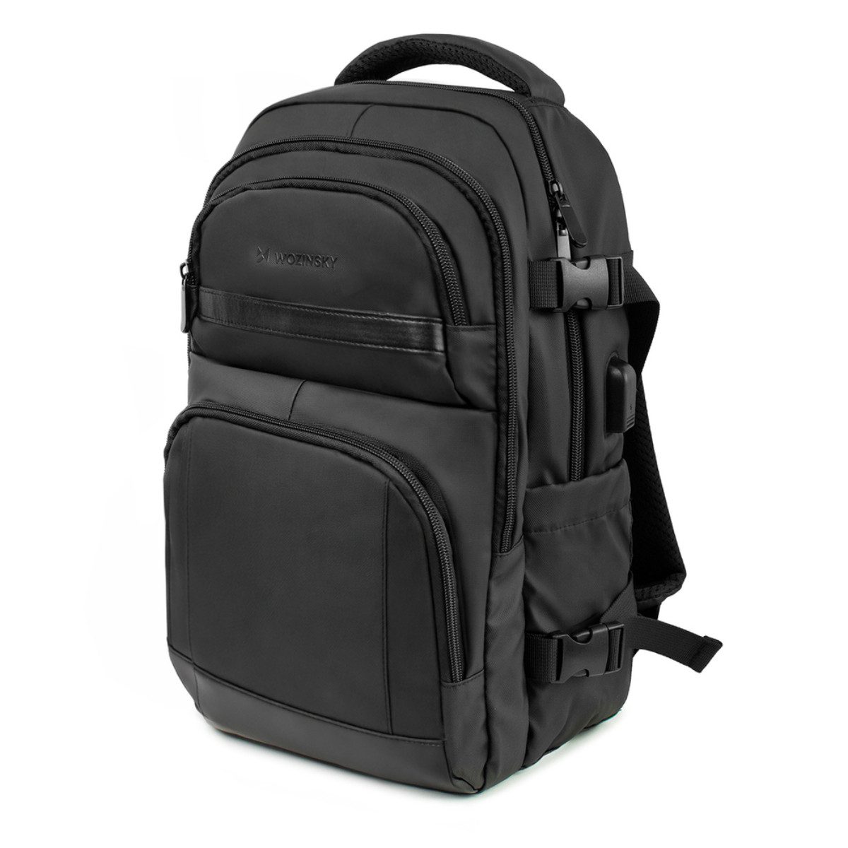 Wozinsky Reiserucksack WPW-20L, Reiserucksack mit Laptopfach und USB Ladeanschluss