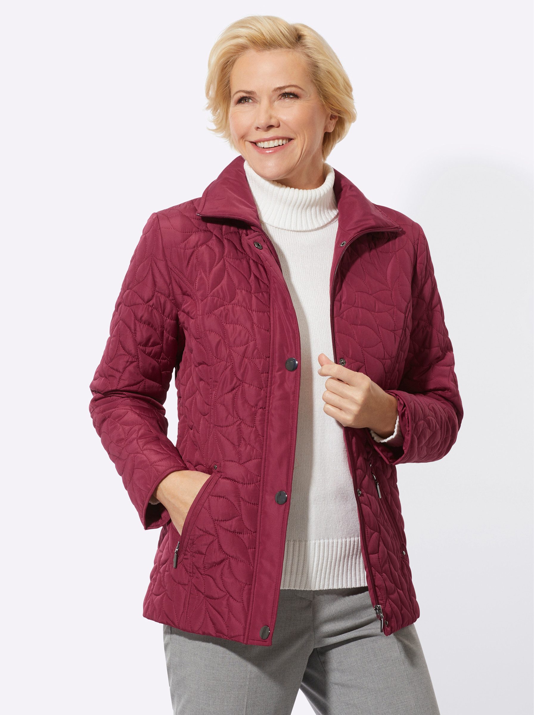 Allwetterjacke Steppjacke Langarm