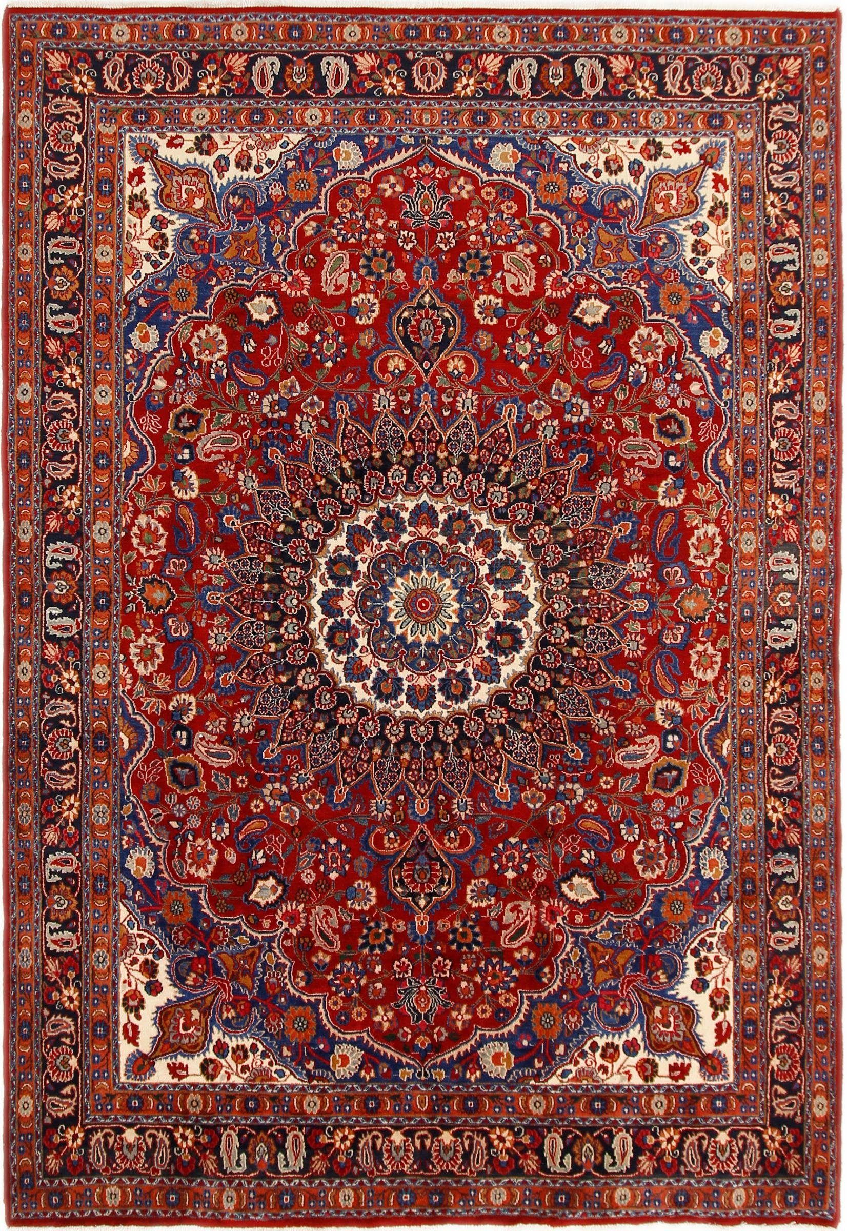 Orientteppich Perserteppich Moud 293x203 Handgeknüpft